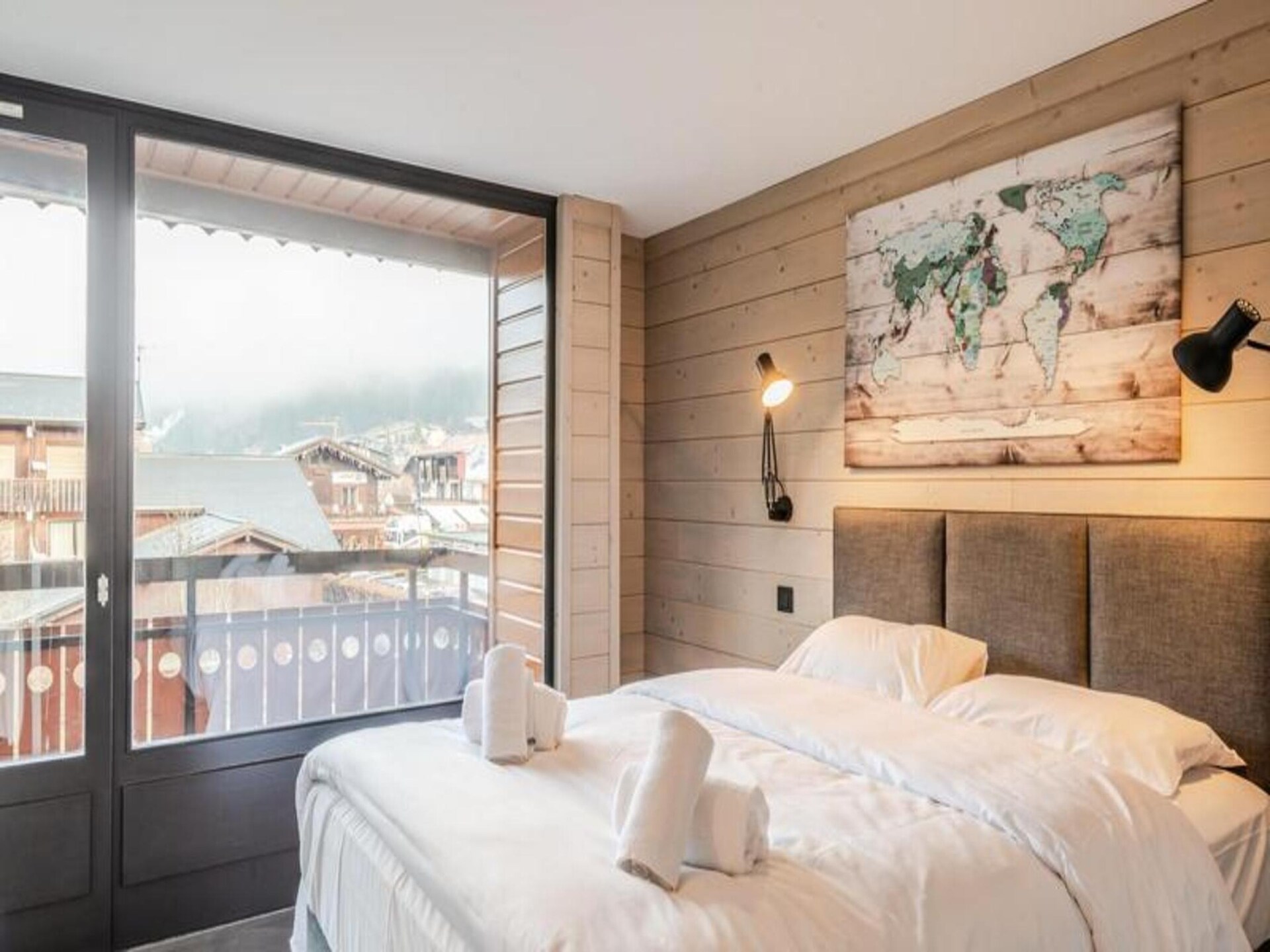 Stijlvol appartement in het hart van Morzine met balkon, 6 personen - foto 1