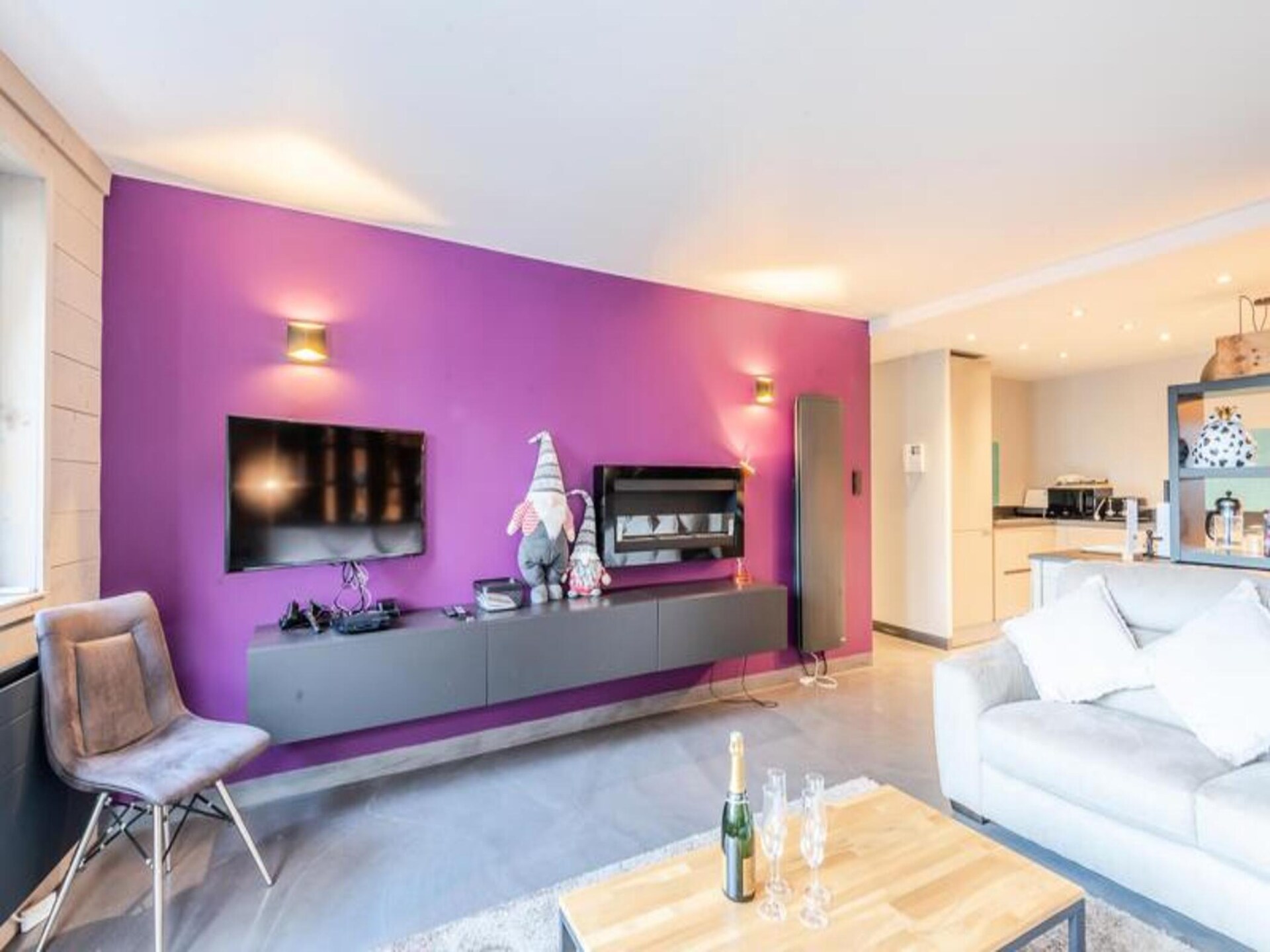 Stijlvol appartement in het hart van Morzine met balkon, 6 personen - foto 12