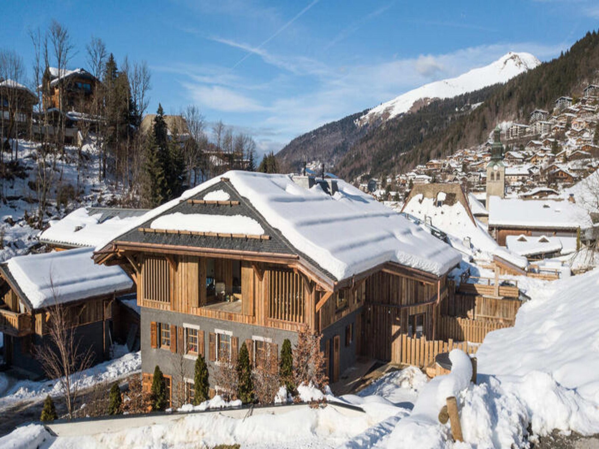 Gerenoveerd chaletappartement in het oude hart van Morzine, vlakbij de piste - foto 22