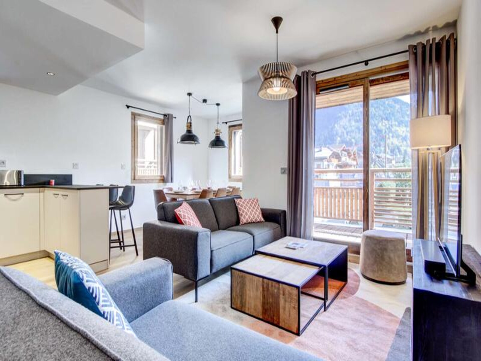 Ruim 8-persoons appartement vlakbij de Super-Morzine gondel in Morzine - foto 1