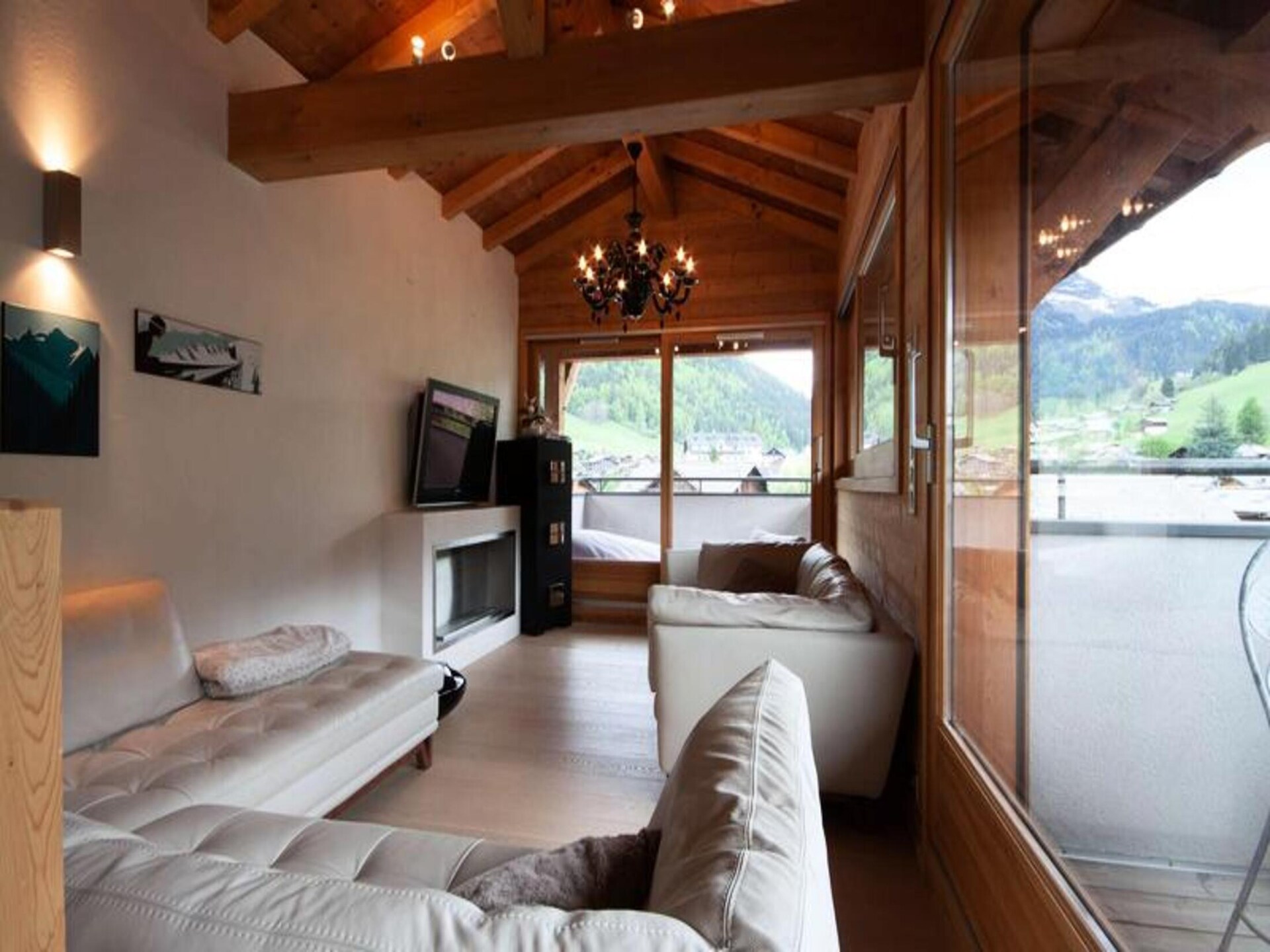 Ruim duplex appartement op 300m van de piste met panoramisch uitzicht - foto 9