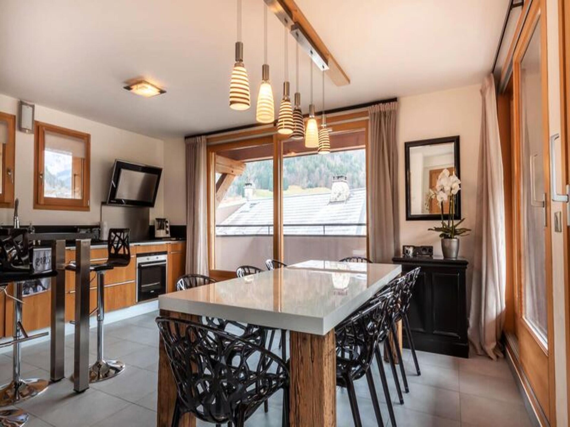 Ruim duplex appartement op 300m van de piste met panoramisch uitzicht - foto 2