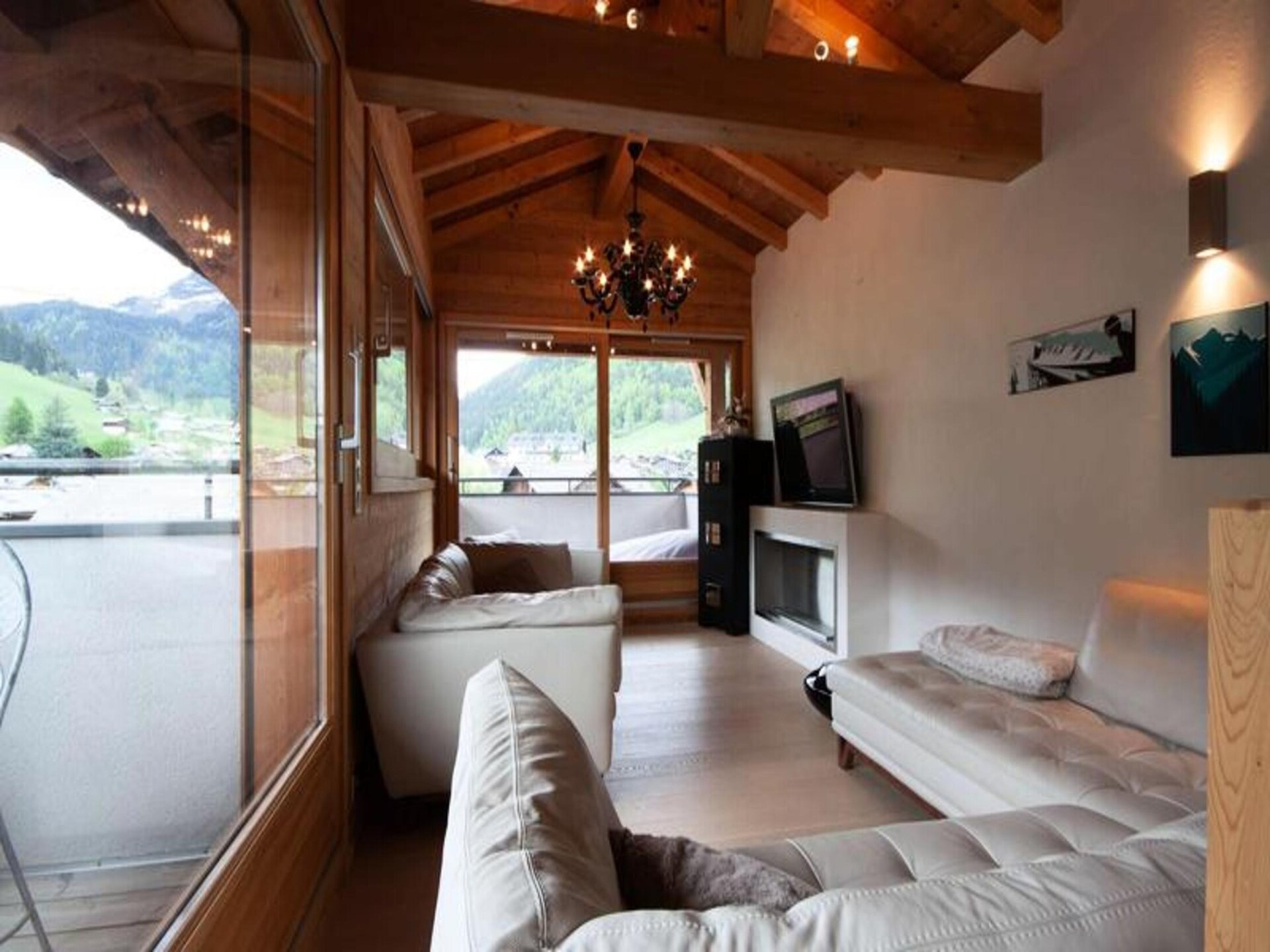 Ruim duplex appartement op 300m van de piste met panoramisch uitzicht - foto 5
