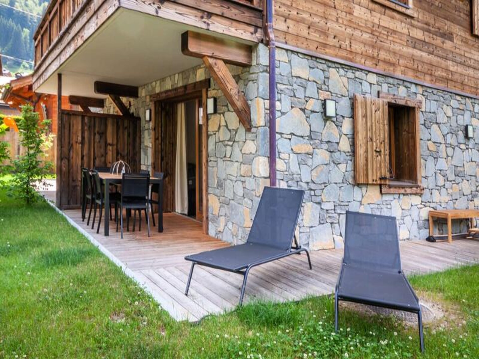 Appartement met privétuin en bergzicht in Morzine, vlakbij het centrum - foto 11