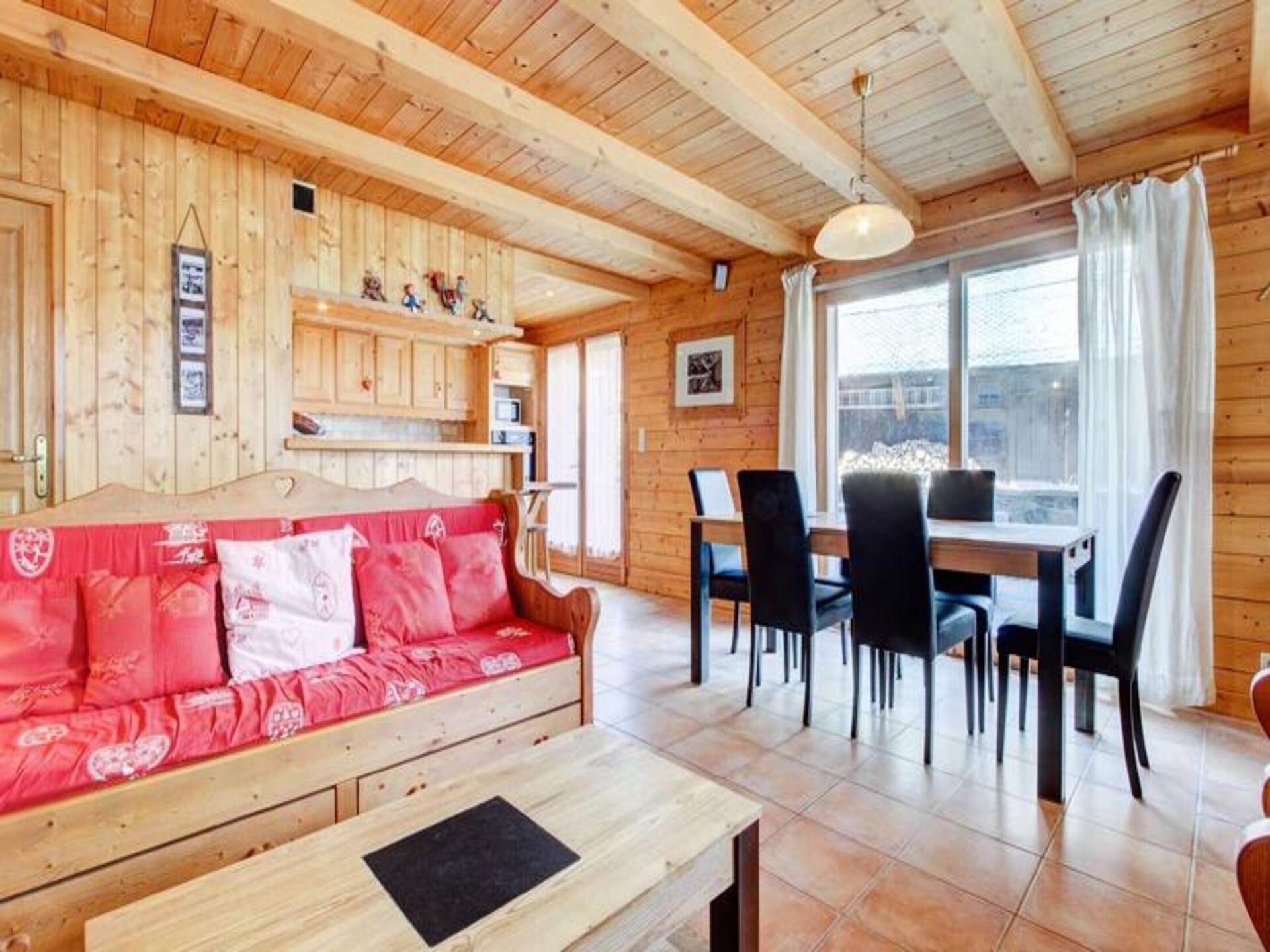 Chaletappartement in Morzine, 400m van piste Pléney, 6 pers. - foto 6