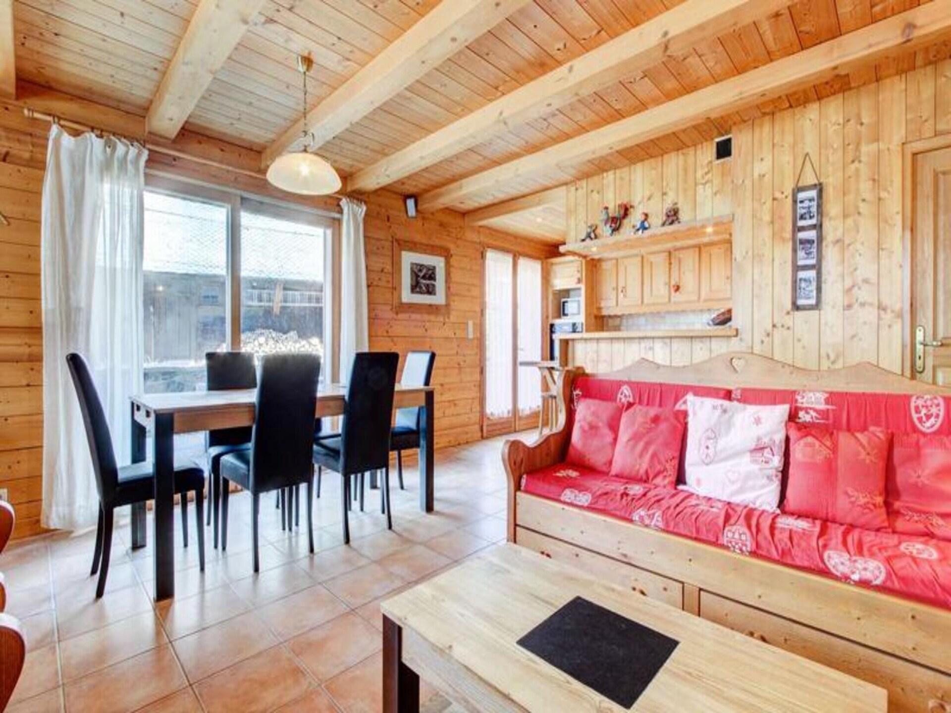 Chaletappartement in Morzine, 400m van piste Pléney, 6 pers. - foto 7