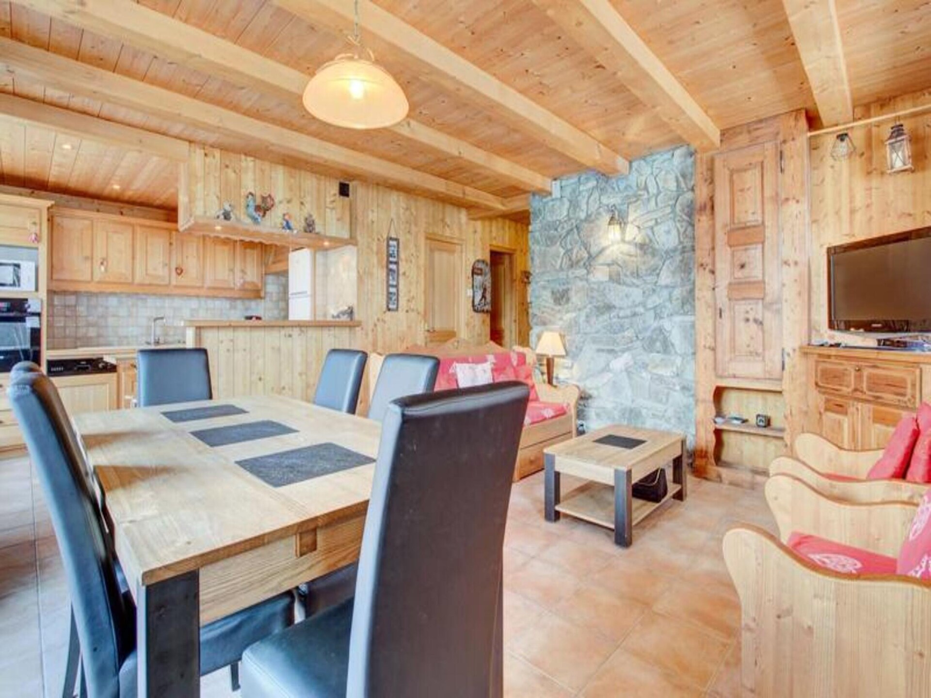 Chaletappartement in Morzine, 400m van piste Pléney, 6 pers. - foto 12