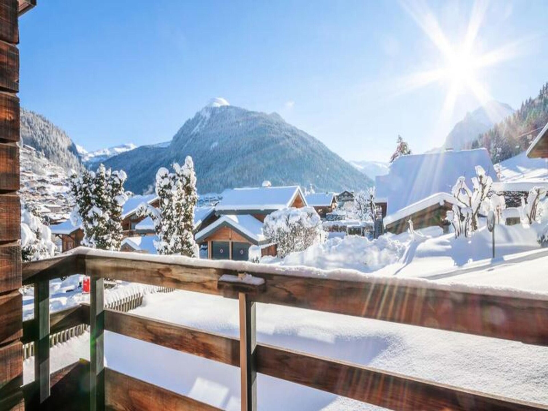 Appartement 6p aan de voet van de Pleney-pistes met balkon en uitzicht - foto 1