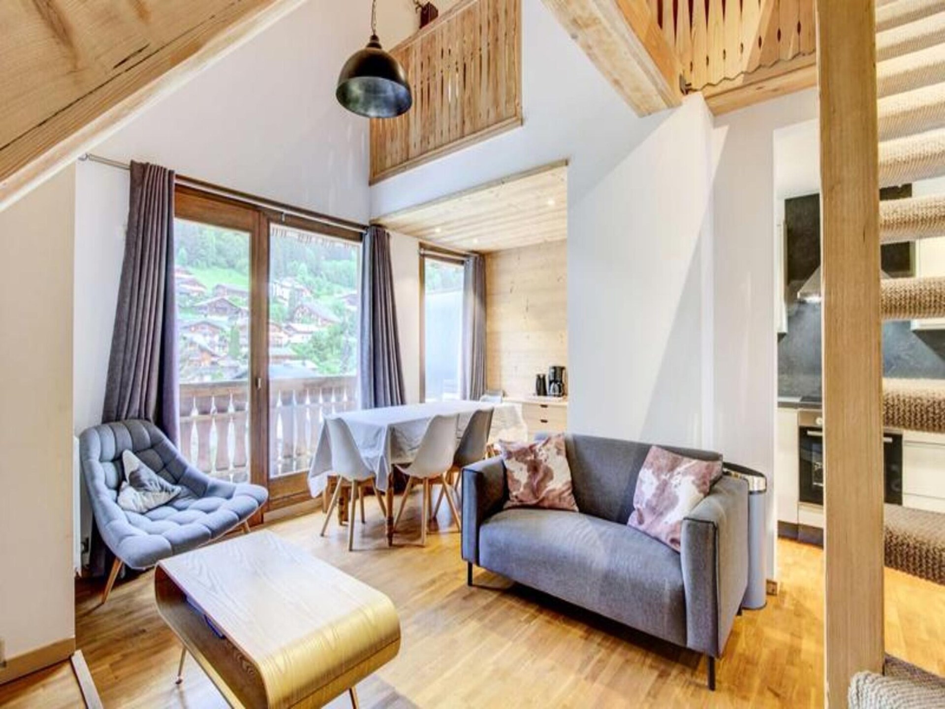 Modern 4-kamerappartement in hartje Morzine met skibus op 20 meter - foto 21
