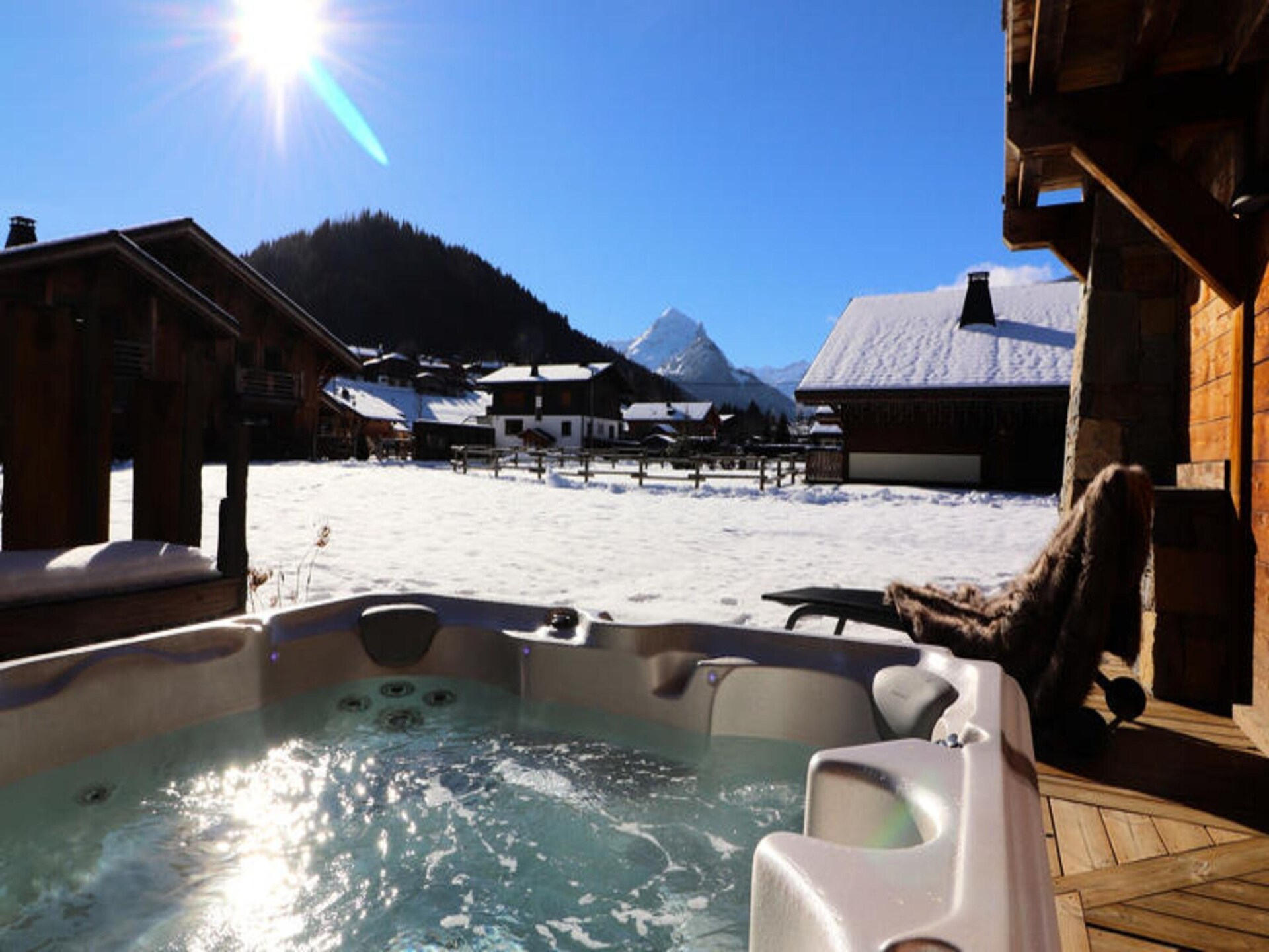Résidence Solaurine: ruim chalet met jacuzzi in hart van Portes du Soleil - foto 13