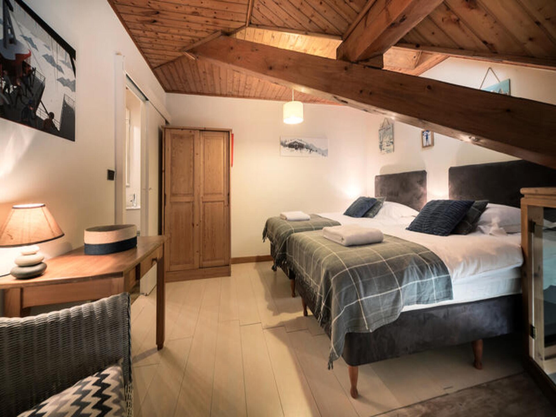 Résidence Morzna: ruim 6-persoonsappartement in hartje Morzine met open haard - foto 17