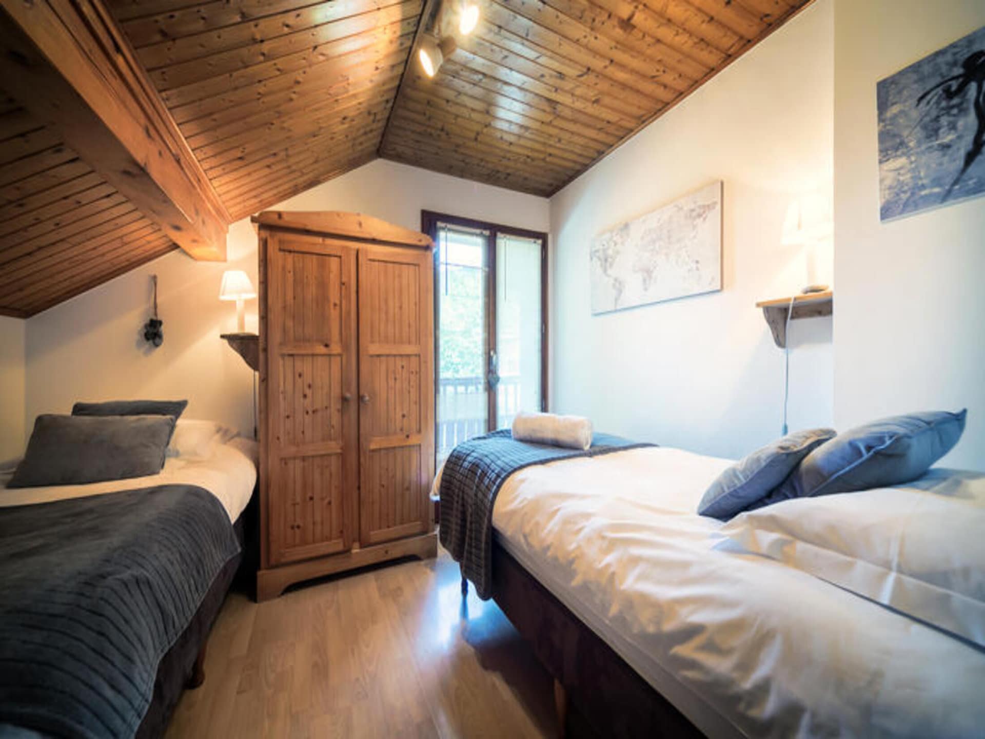 Résidence Morzna: ruim 6-persoonsappartement in hartje Morzine met open haard - foto 3