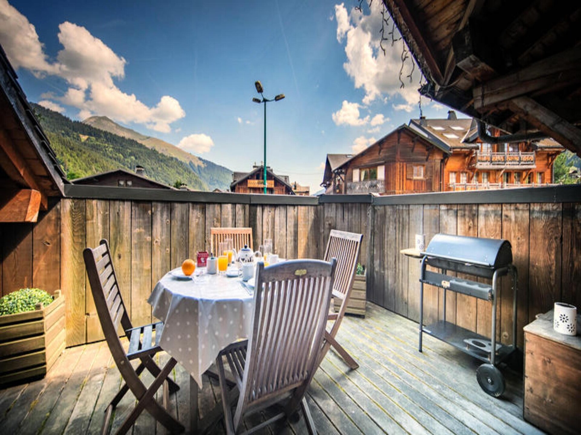 Résidence Morzna: ruim 6-persoonsappartement in hartje Morzine met open haard - foto 13