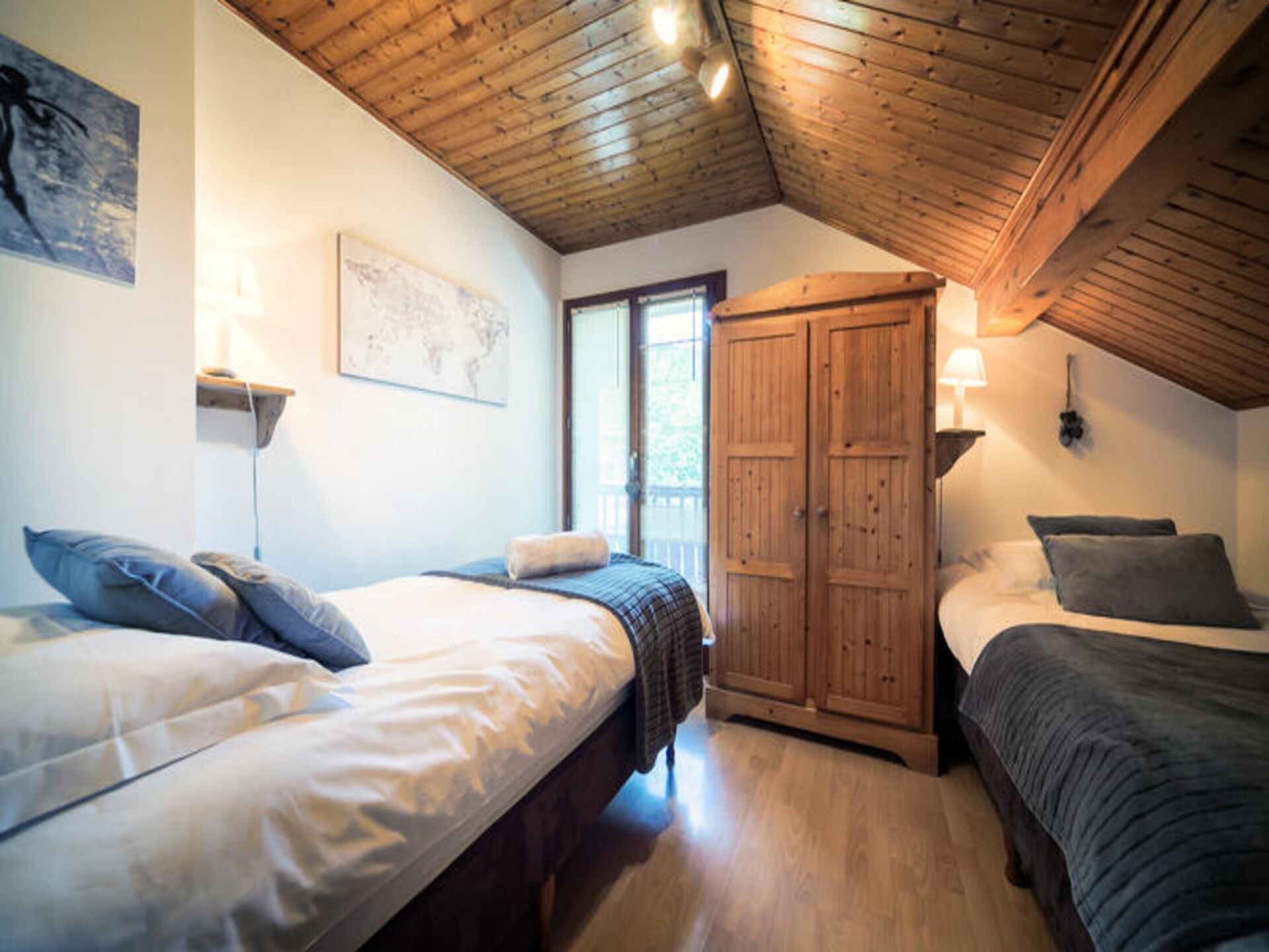 Résidence Morzna: ruim 6-persoonsappartement in hartje Morzine met open haard - foto 22