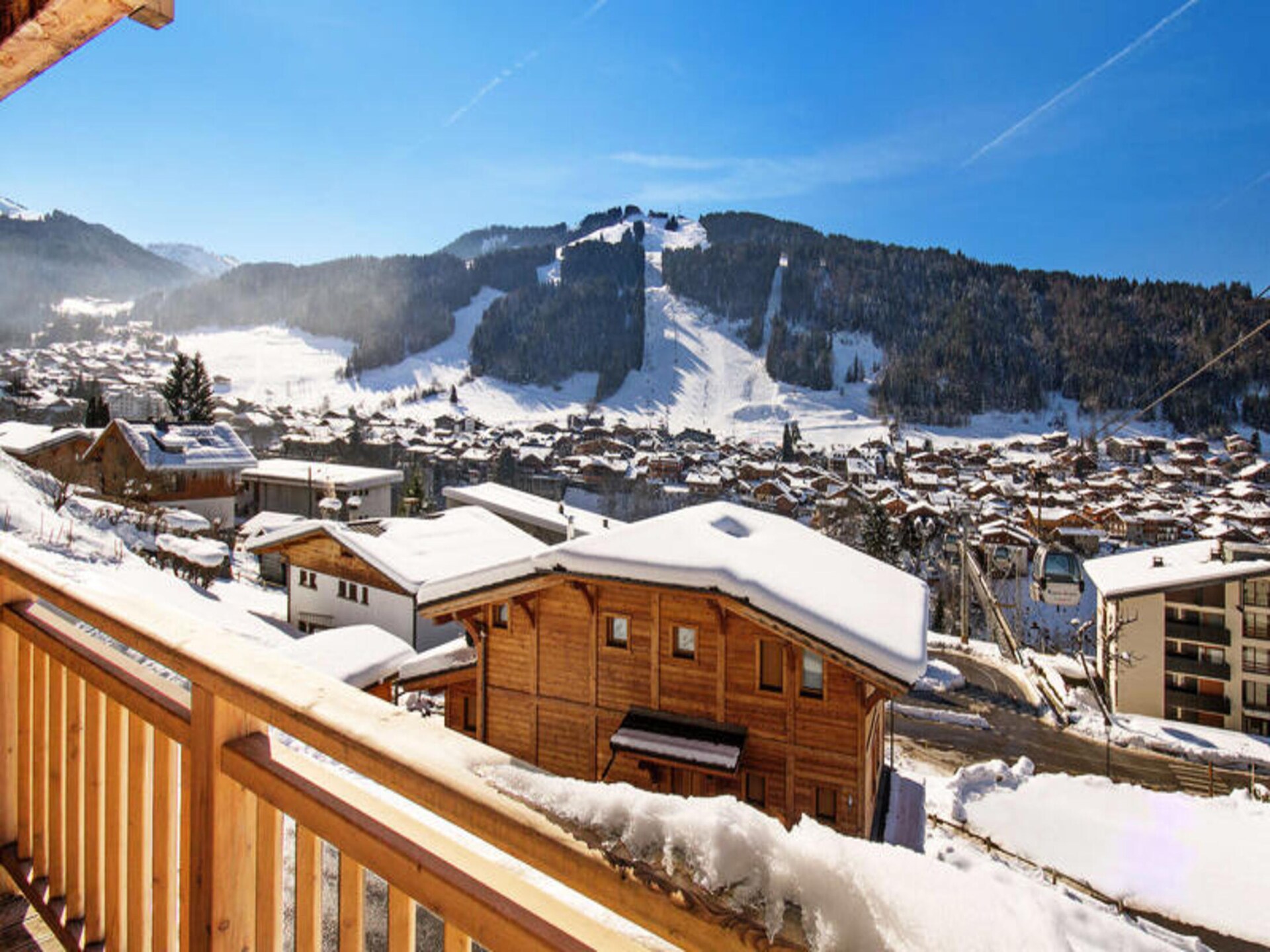 Appartement Le Panoramix in Morzine met balkon en uitzicht op de Alpen - foto 25