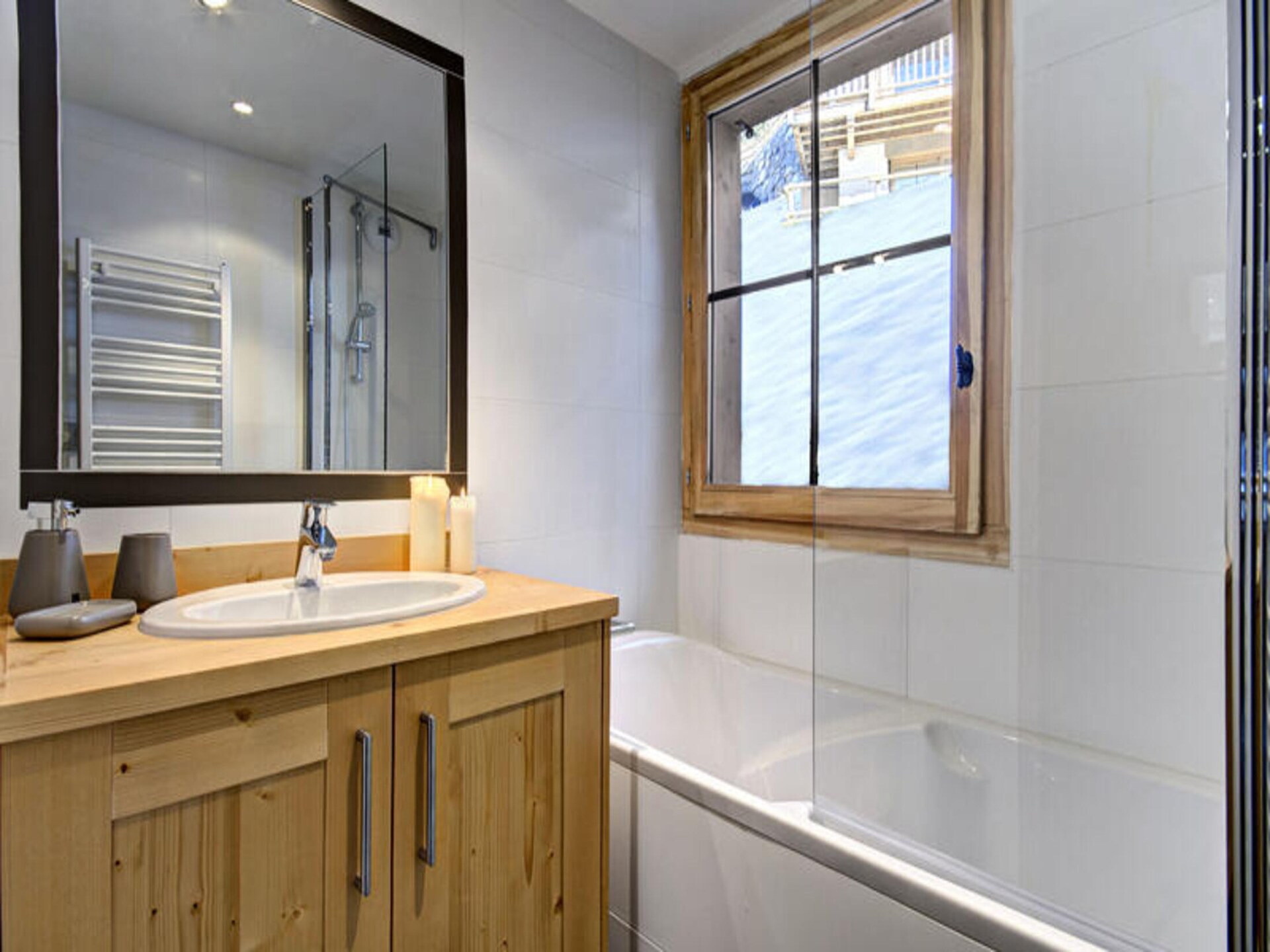Appartement Le Panoramix in Morzine met balkon en uitzicht op de Alpen - foto 6