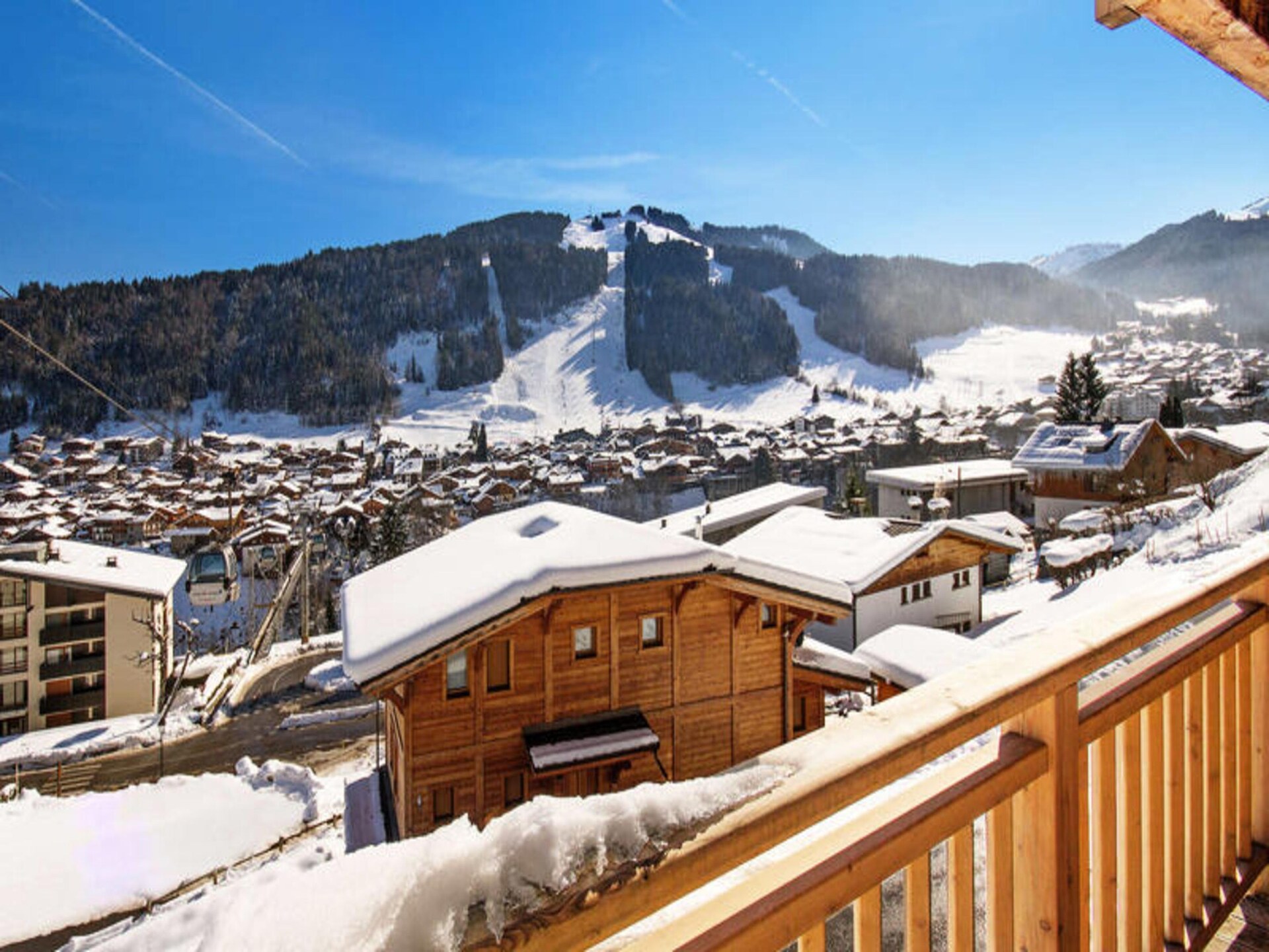 Appartement Le Panoramix in Morzine met balkon en uitzicht op de Alpen - foto 26