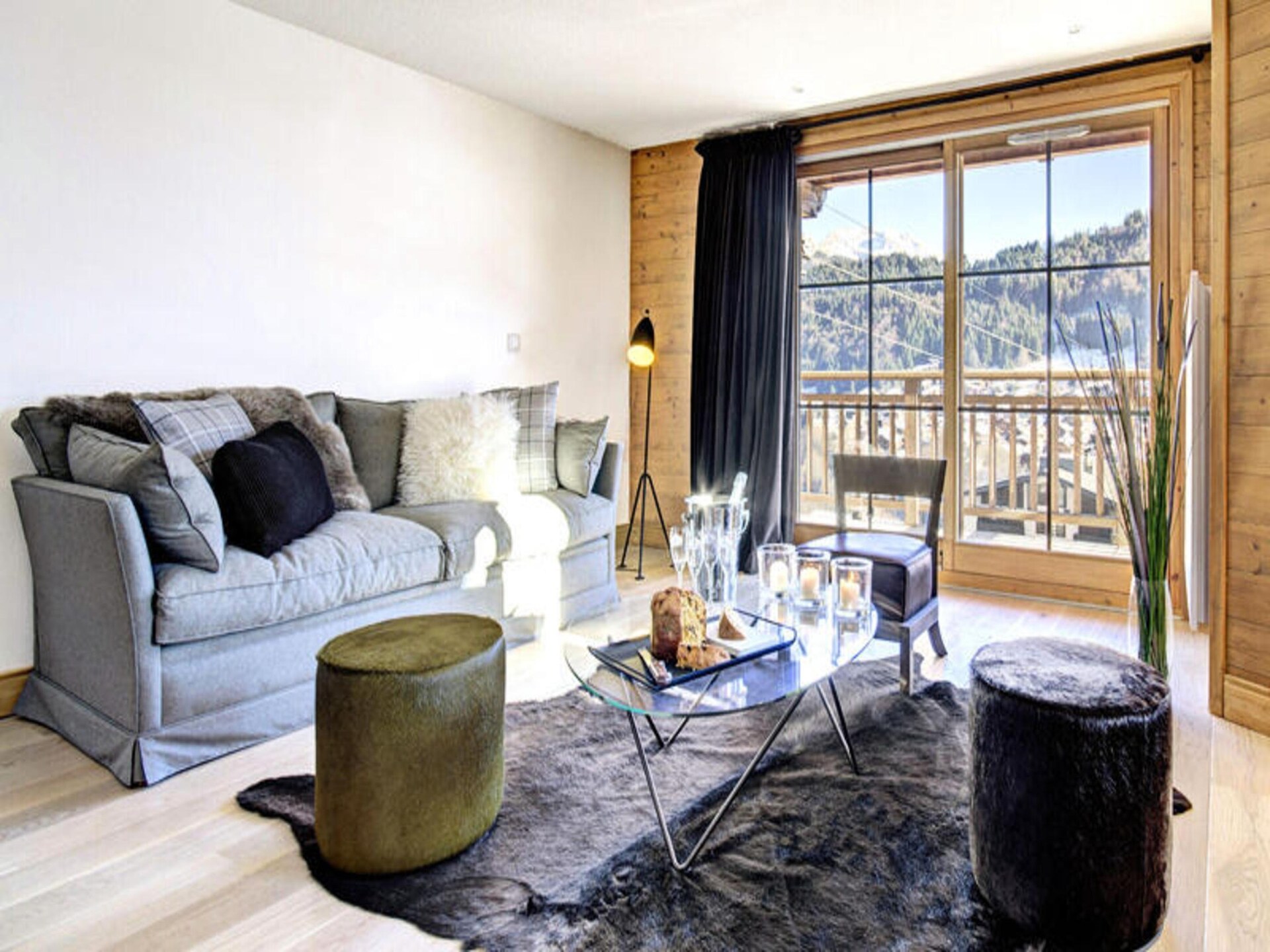 Appartement Le Panoramix in Morzine met balkon en uitzicht op de Alpen - foto 5