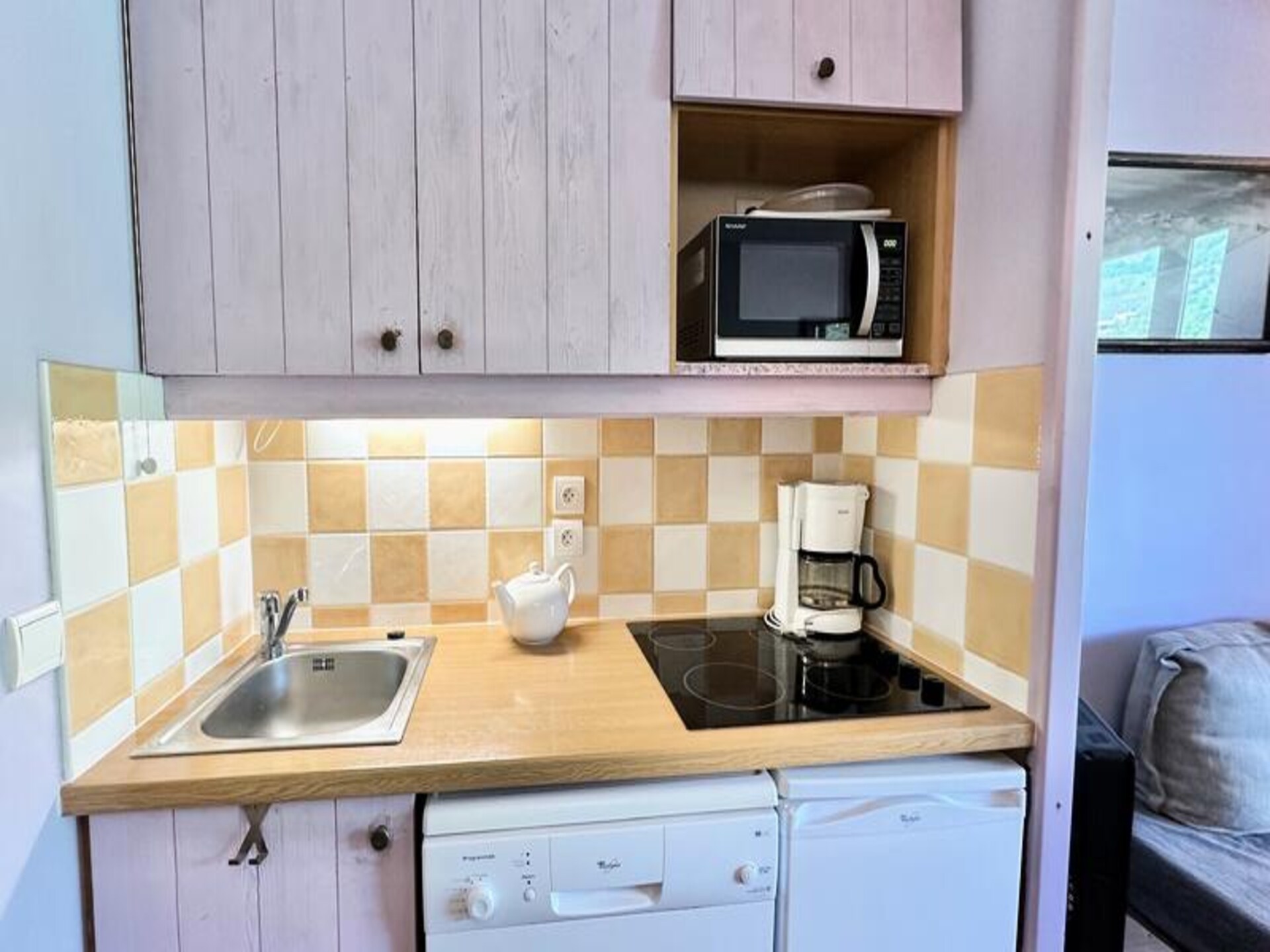 Ski-in, ski-out appartement aan de piste in Vars met verwarmd zwembad - foto 6