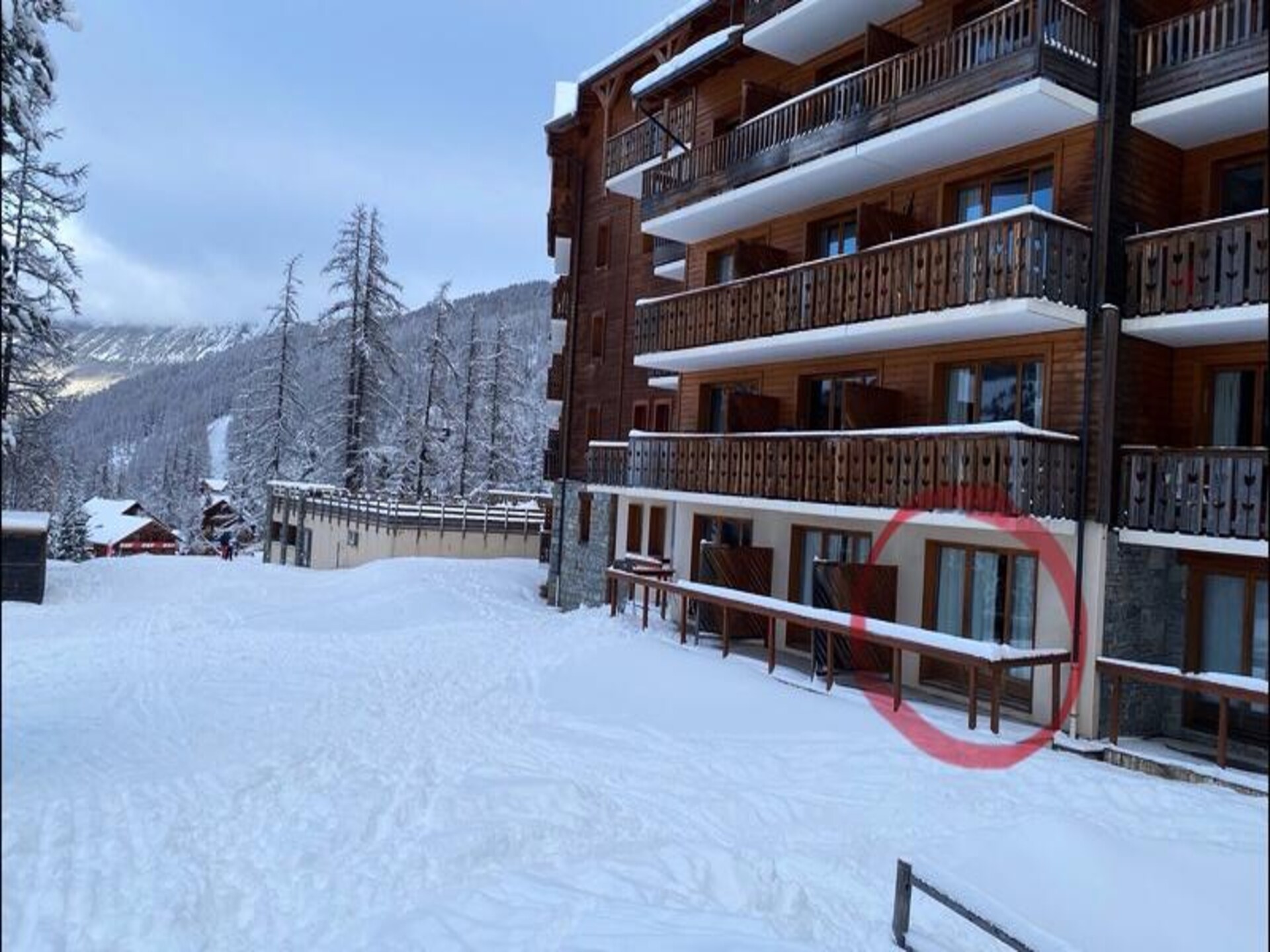 Ski-in, ski-out appartement aan de piste in Vars met verwarmd zwembad - foto 14