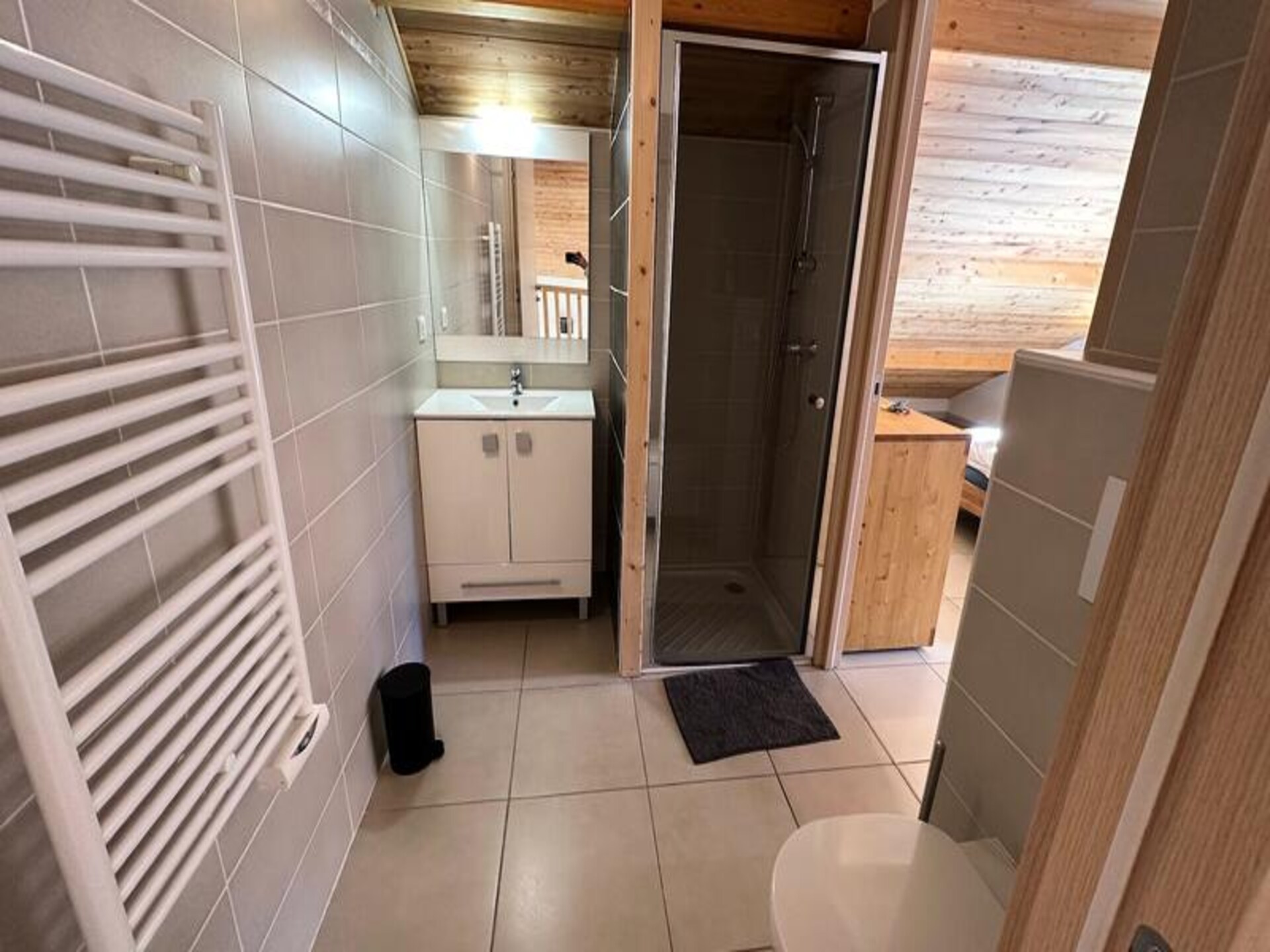 Appartement 8p aan voet pistes Sainte-Marie met terras en prachtig uitzicht - foto 22