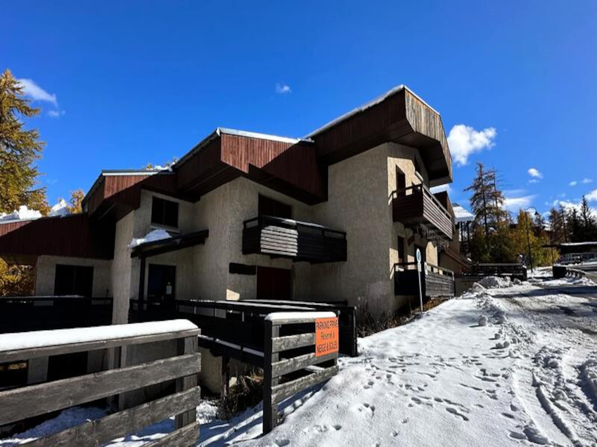 Appartement 5p met balkon, direct aan de piste in Vars Les Claux - foto 3