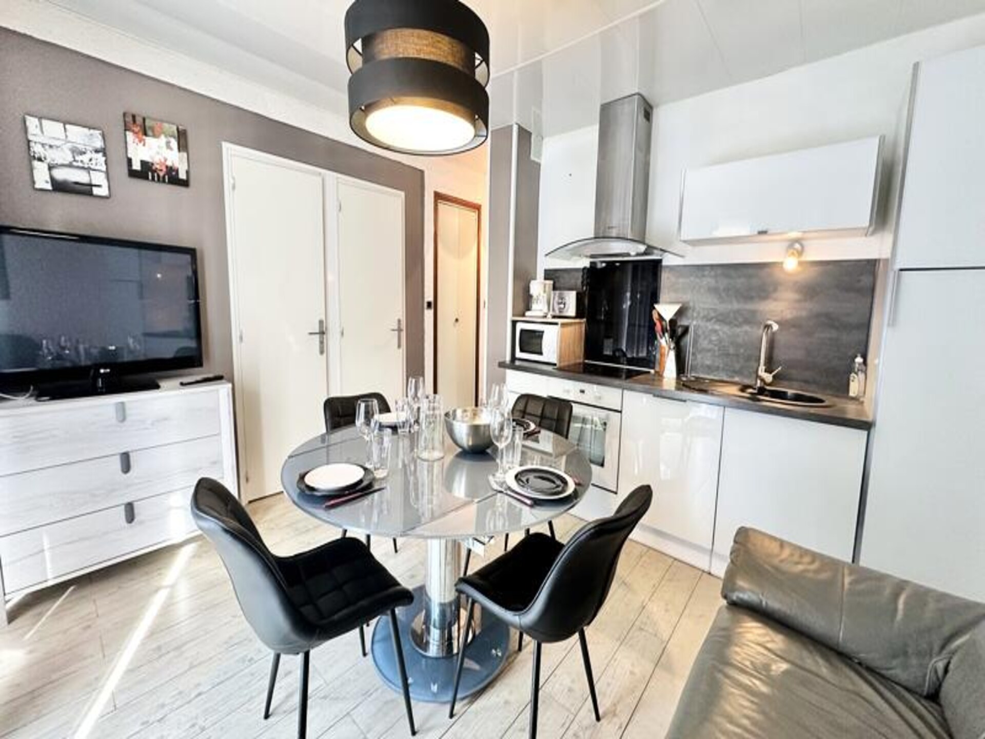 Appartement 5p met balkon, direct aan de piste in Vars Les Claux - foto 12