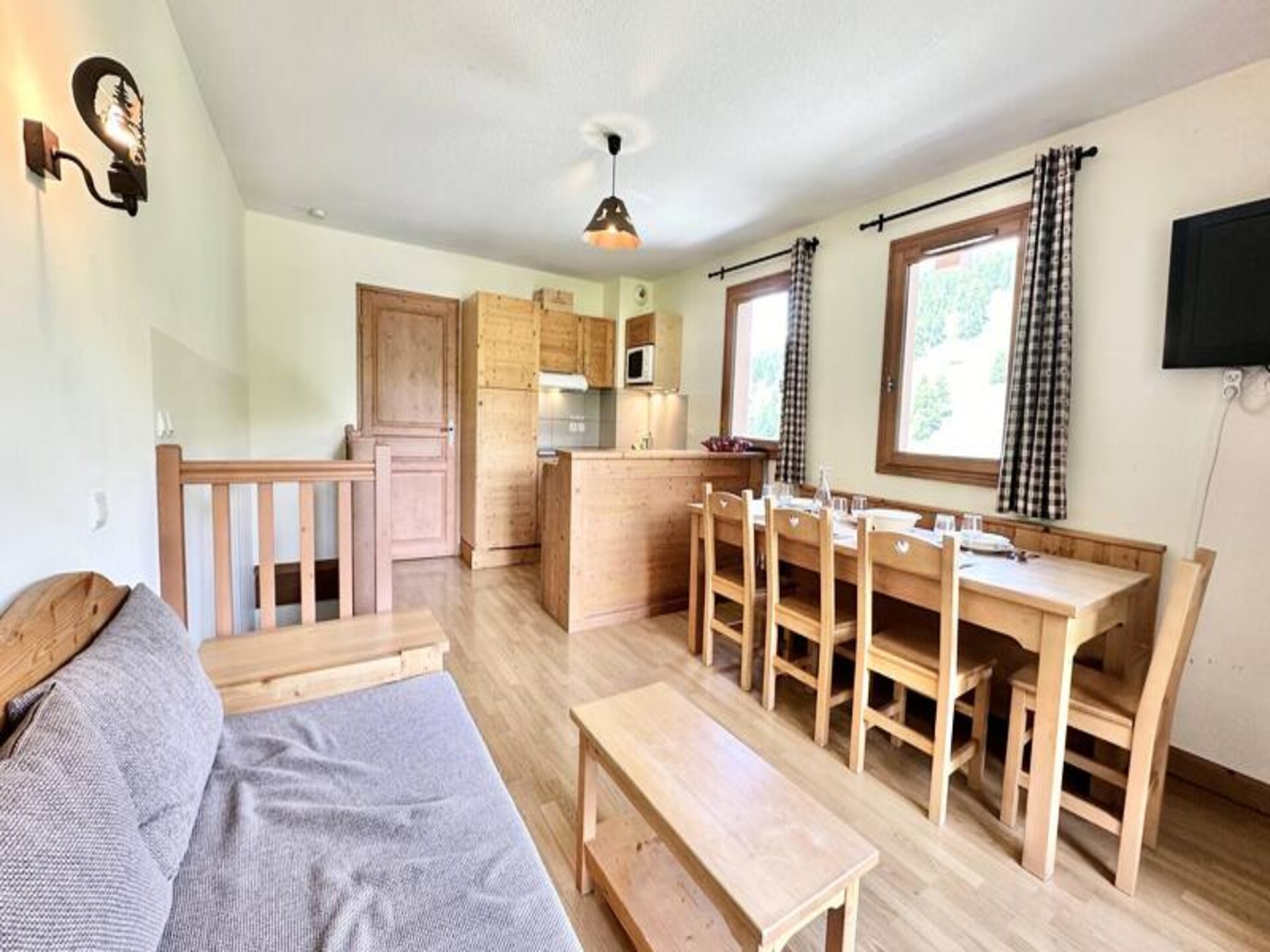 Rustiek duplexappartement voor 8 personen aan de voet van de pistes in Vars - foto 10