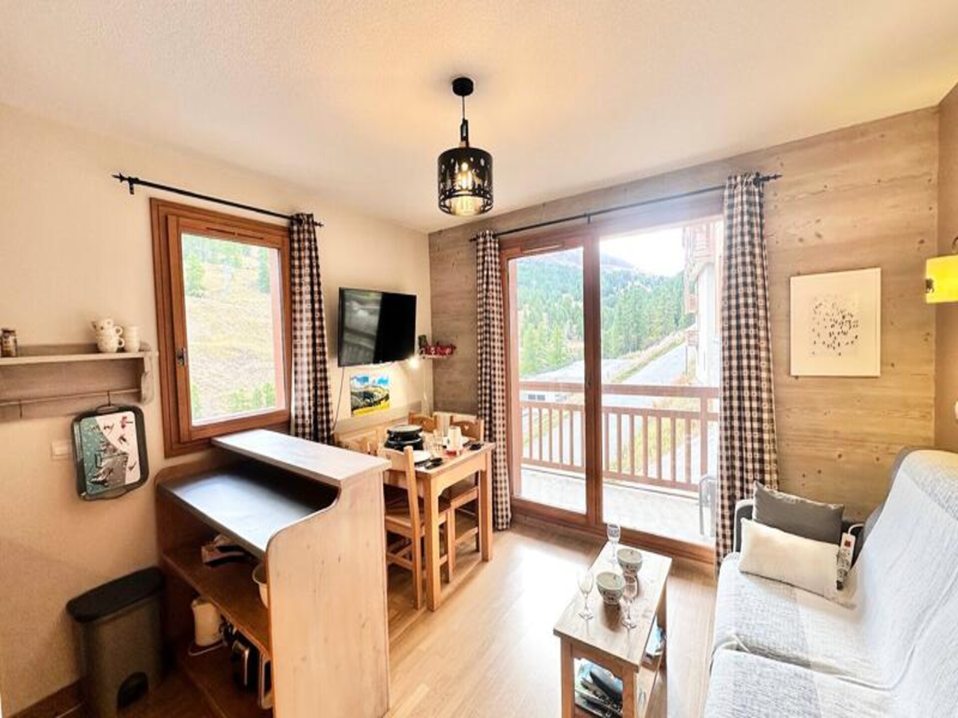 Hoekappartement met balkon en zwembad, vlakbij de pistes in Vars - foto 11
