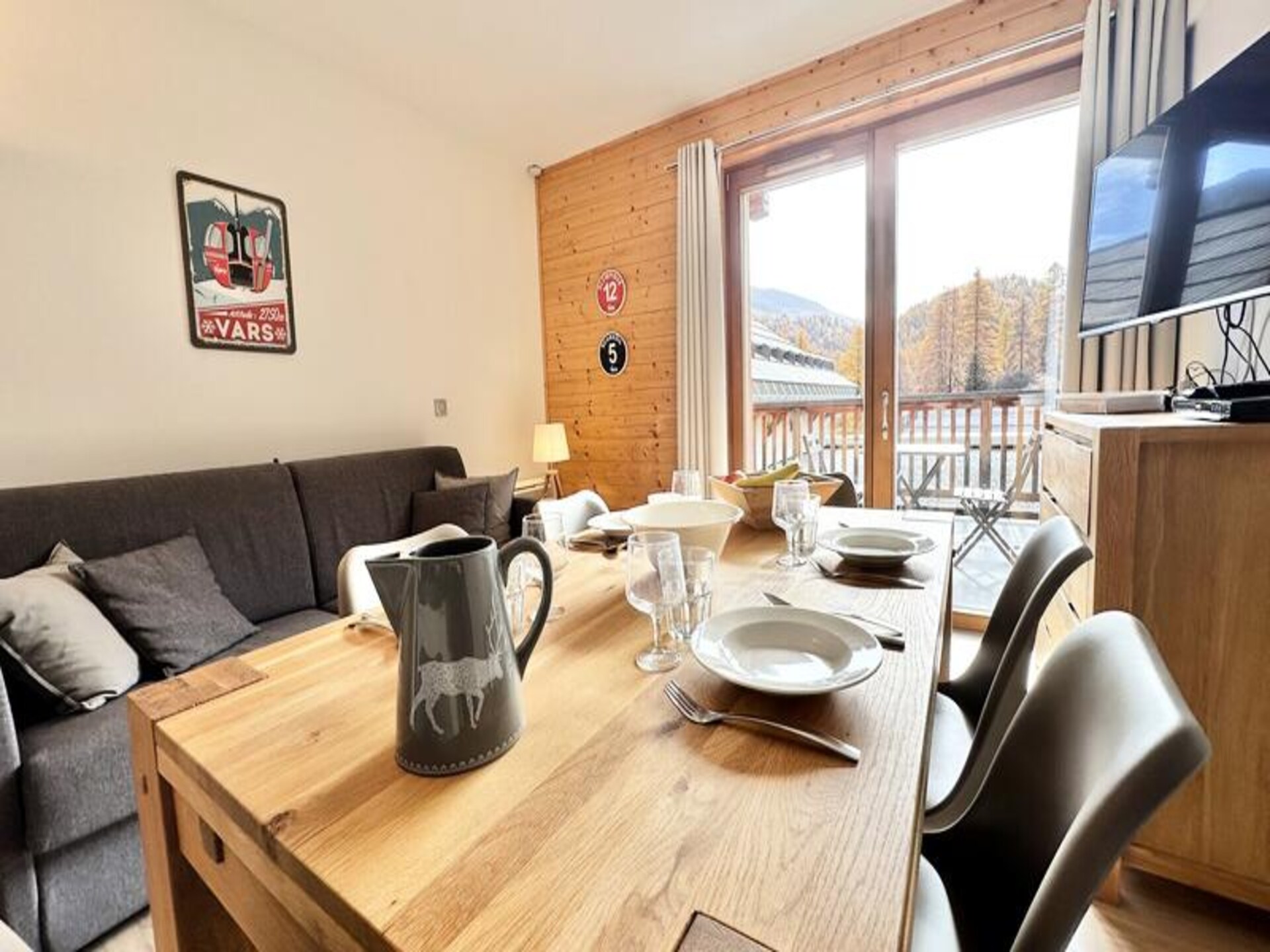 Bergappartement 6p met zwembad, vlakbij de liften in Vars - foto 12