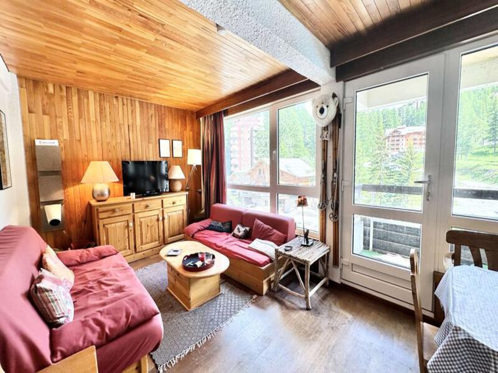 Appartement Le Panestrel: direct aan de piste in Vars met uitzicht op de bergen - foto 12