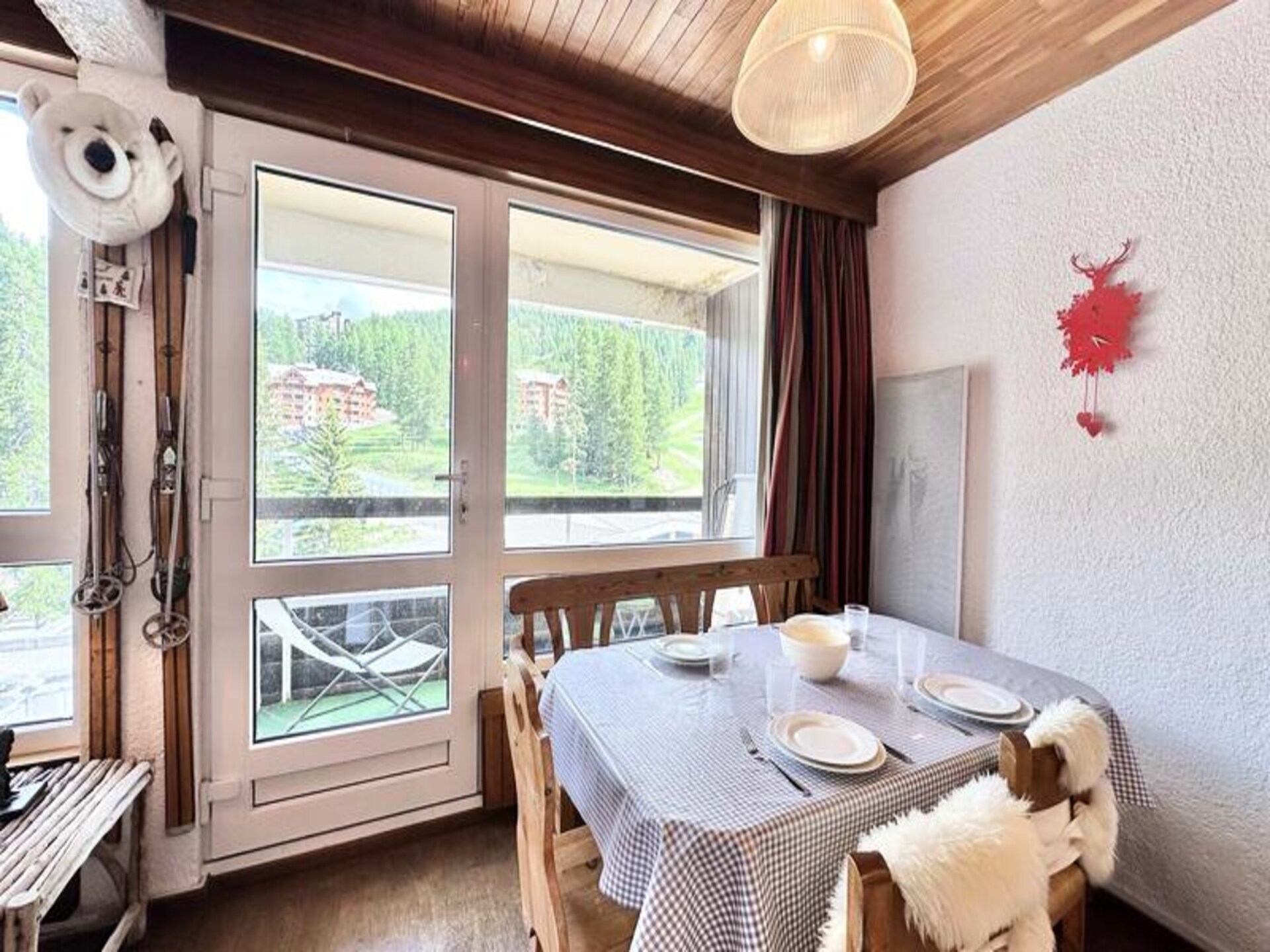 Appartement Le Panestrel: direct aan de piste in Vars met uitzicht op de bergen - foto 15