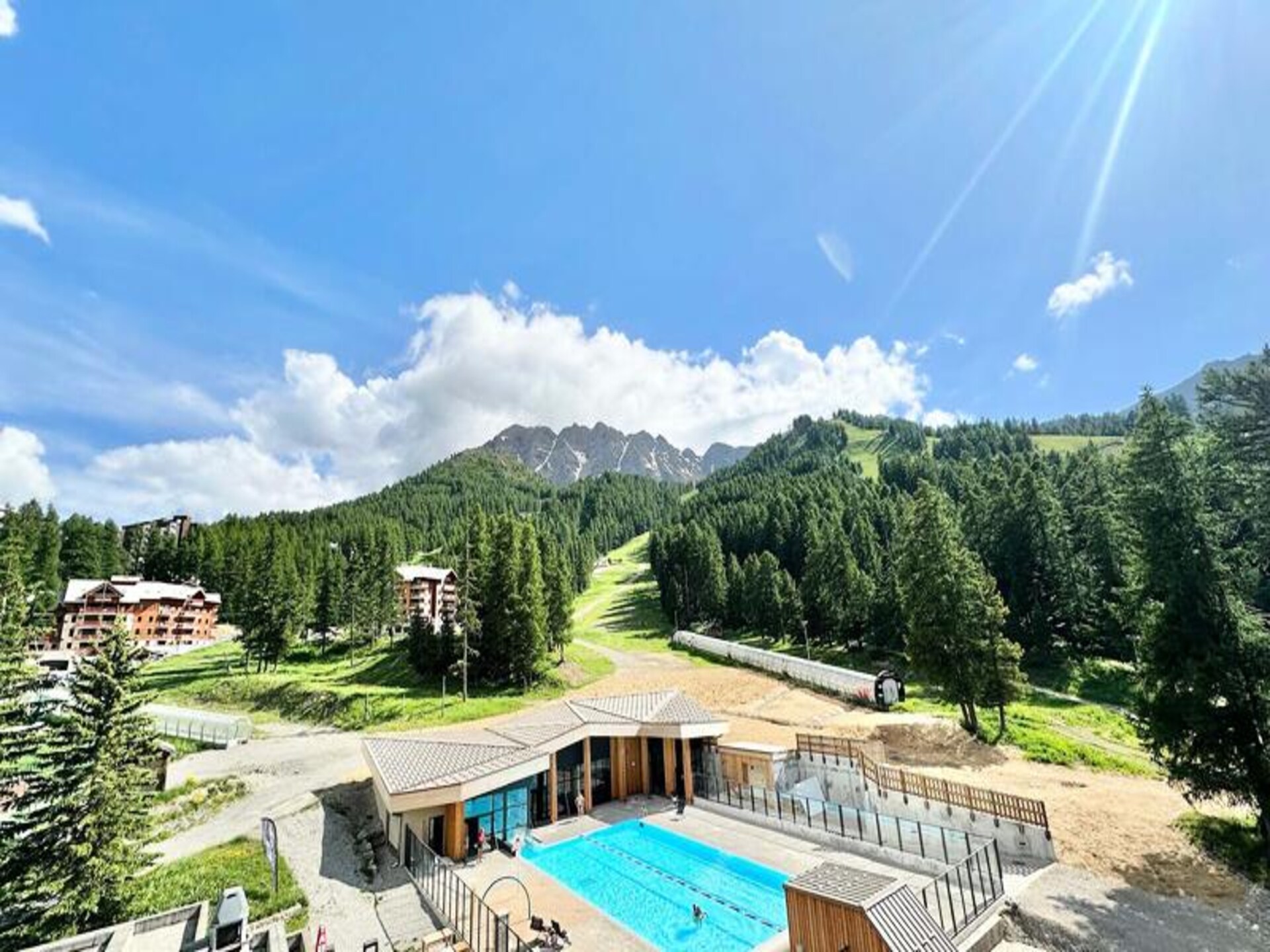 Appartement Le Panestrel: direct aan de piste in Vars met uitzicht op de bergen - foto 18