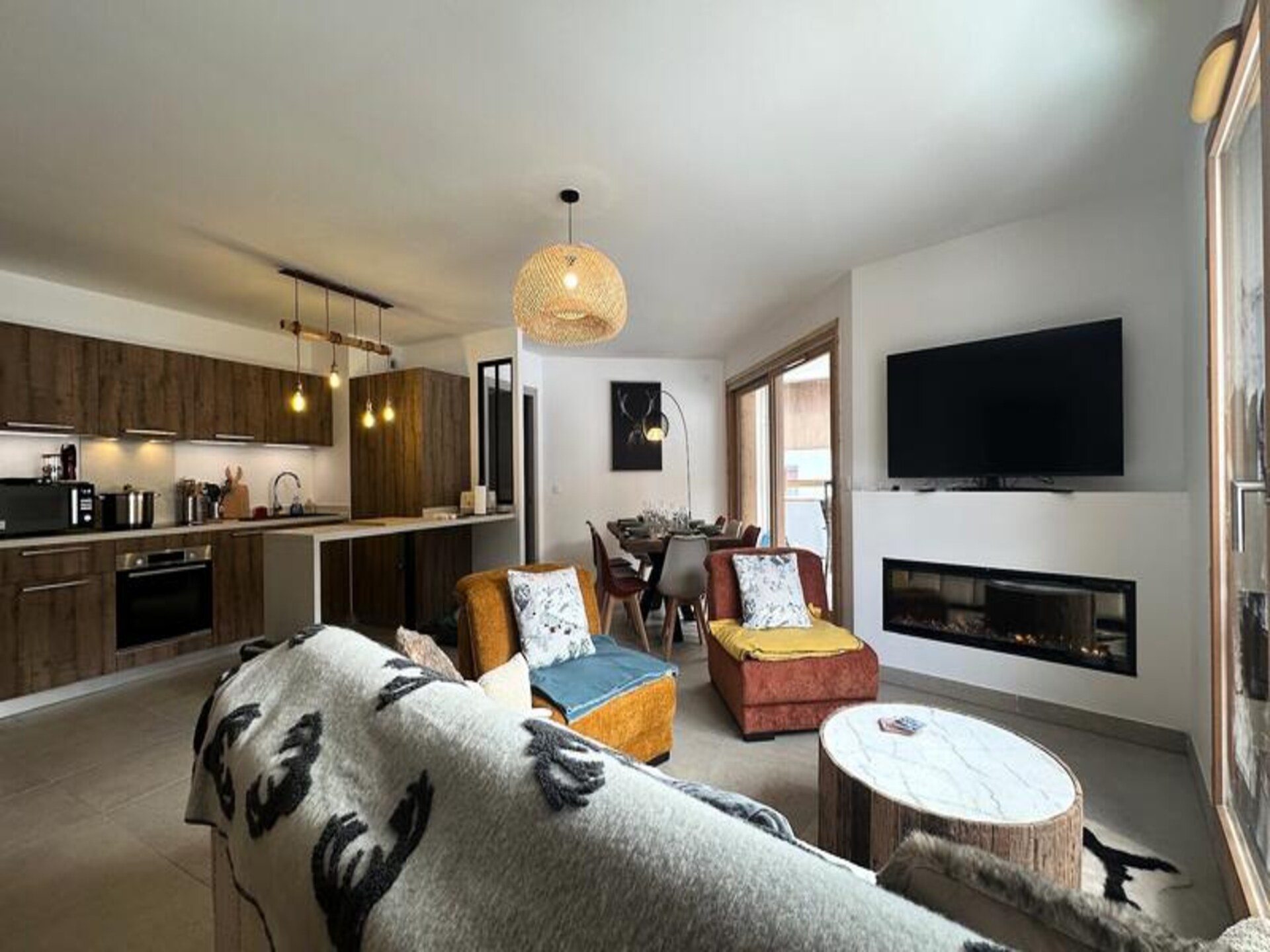 Ruim appartement voor 8 personen in Vars, vlakbij de piste met privé spa & sauna - foto 15