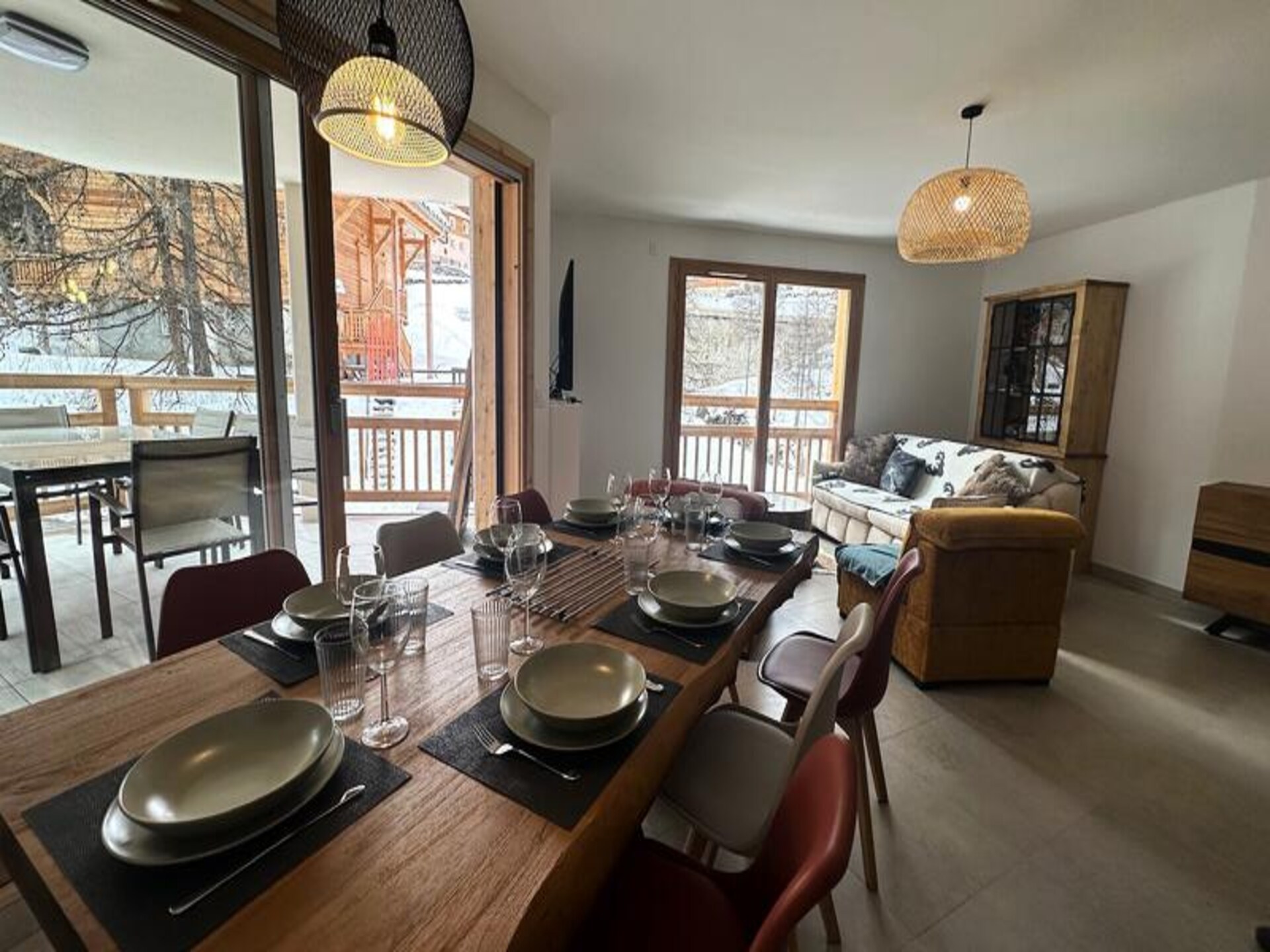 Ruim appartement voor 8 personen in Vars, vlakbij de piste met privé spa & sauna - foto 17