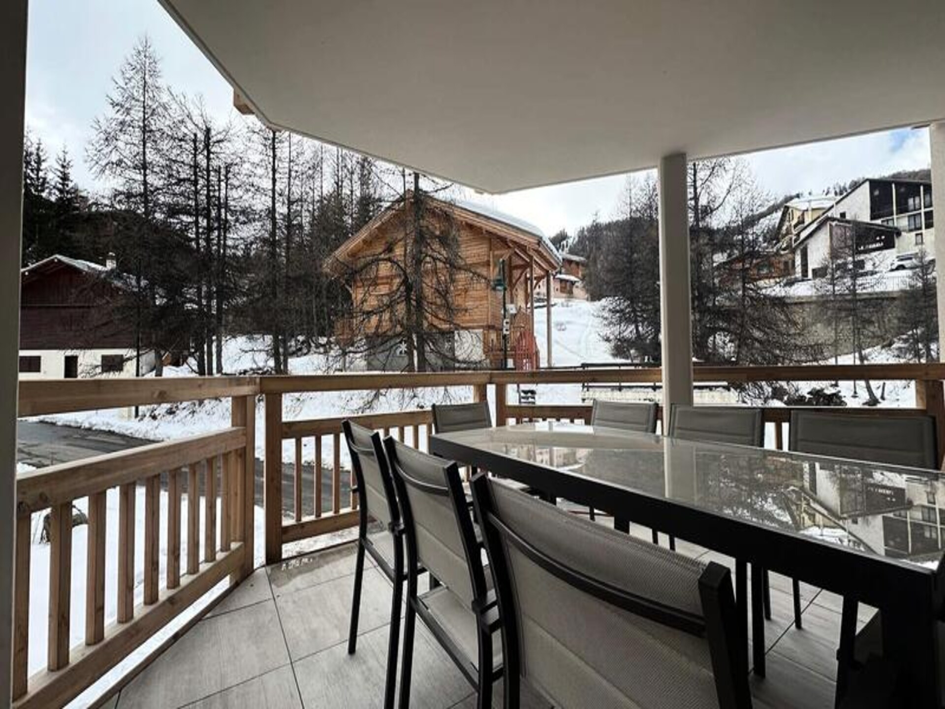 Ruim appartement voor 8 personen in Vars, vlakbij de piste met privé spa & sauna - foto 20