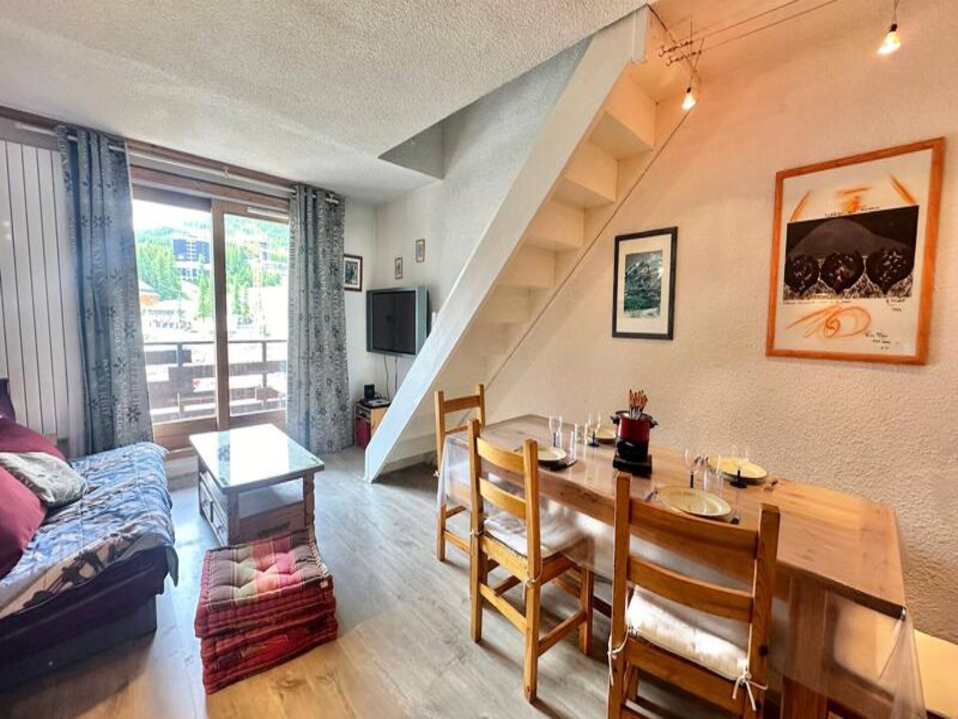 Ski-in, ski-out duplexappartement in Vars met zonnig terras voor 5 personen - foto 13