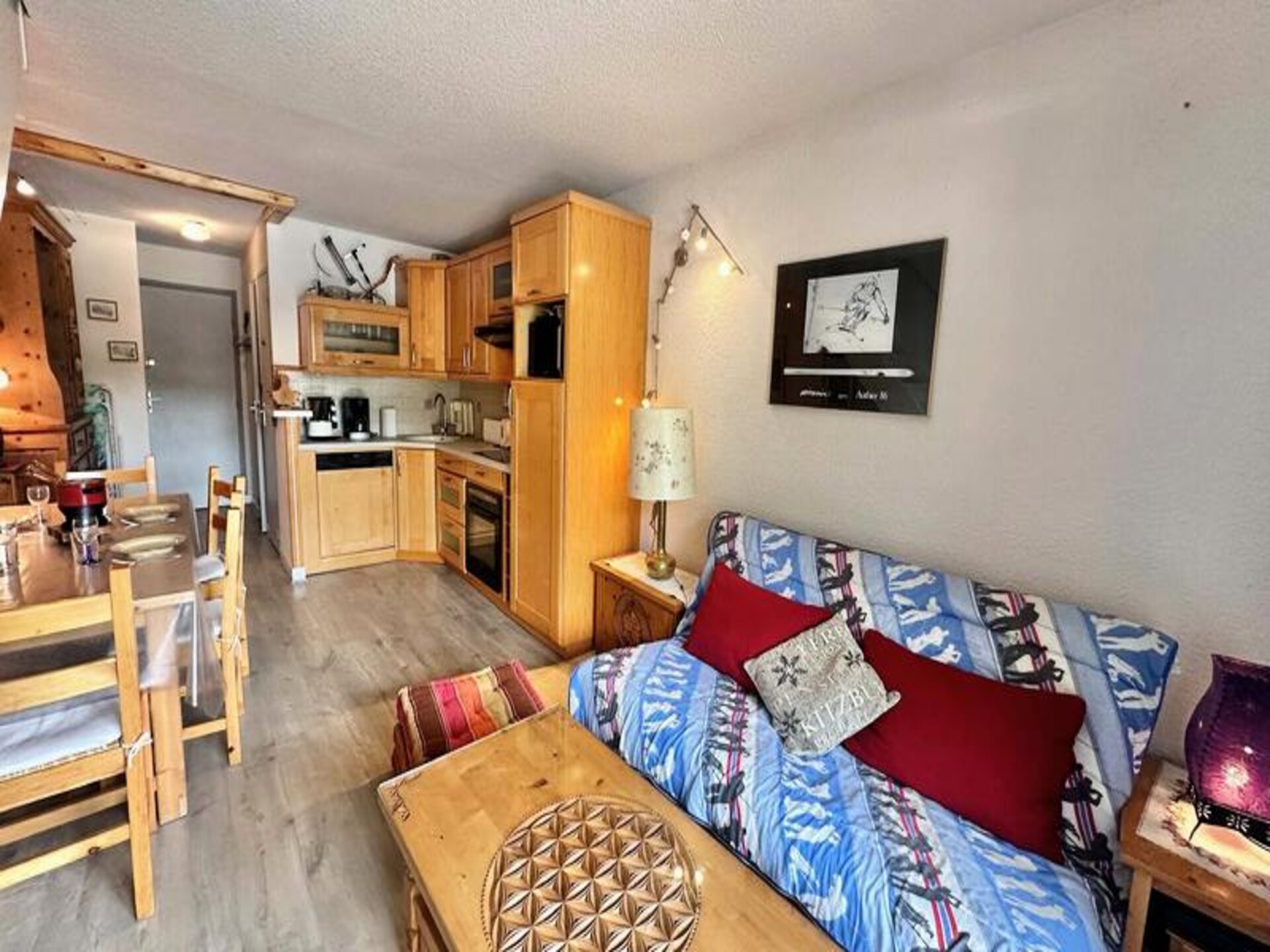 Ski-in, ski-out duplexappartement in Vars met zonnig terras voor 5 personen - foto 17