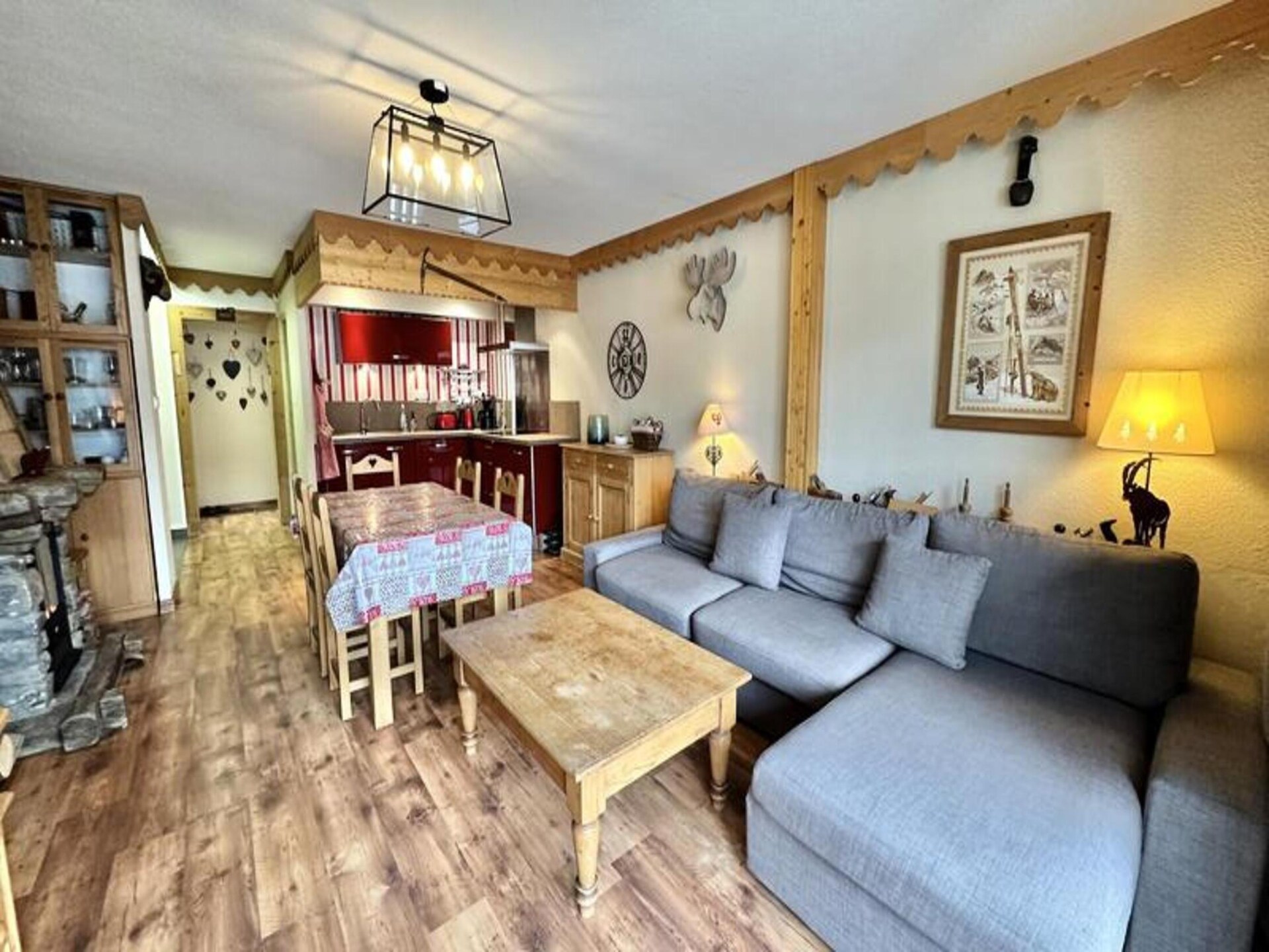 Ruim appartement voor 6 personen op ski-in/ski-locatie in Vars - foto 26