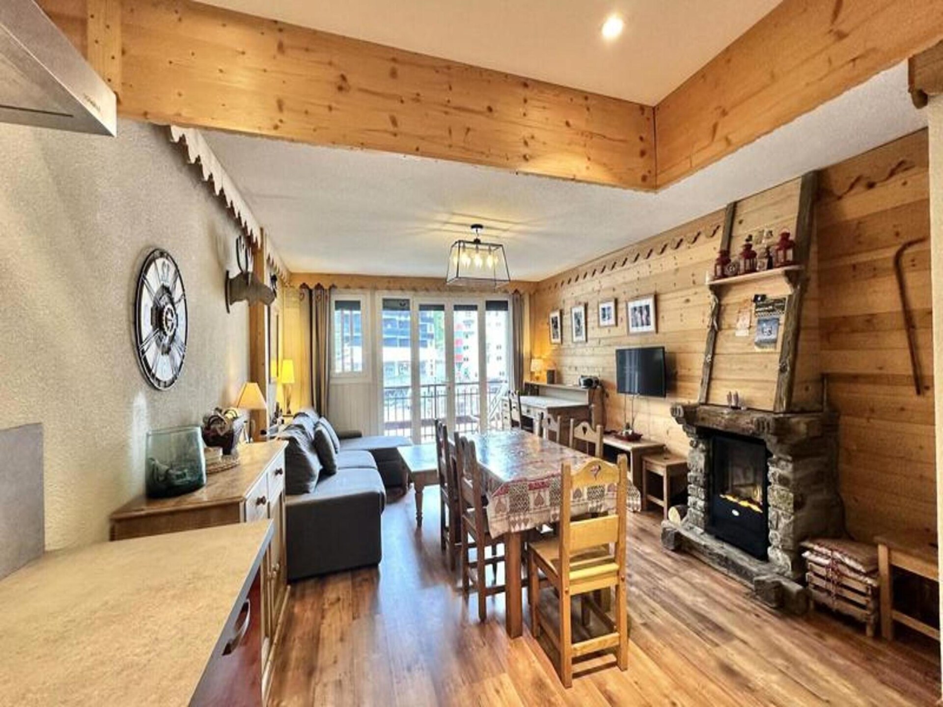 Ruim appartement voor 6 personen op ski-in/ski-locatie in Vars - foto 34