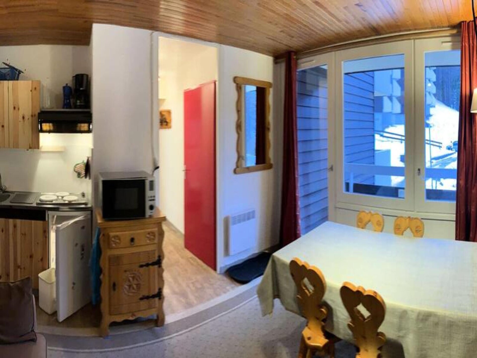 Compact ski-appartement met ski-in/ski-out in Vars, 4 personen - foto 4