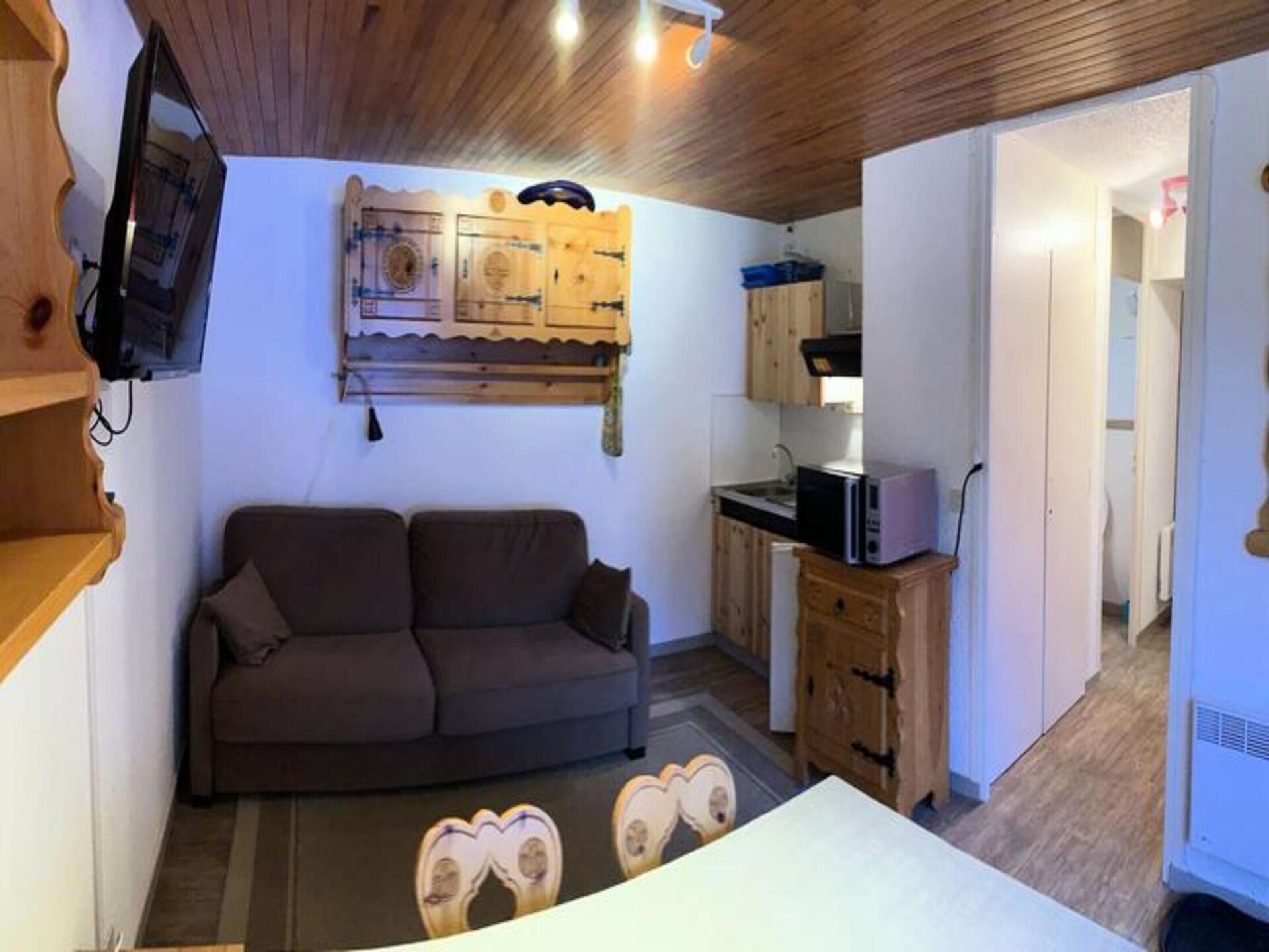 Compact ski-appartement met ski-in/ski-out in Vars, 4 personen - foto 15