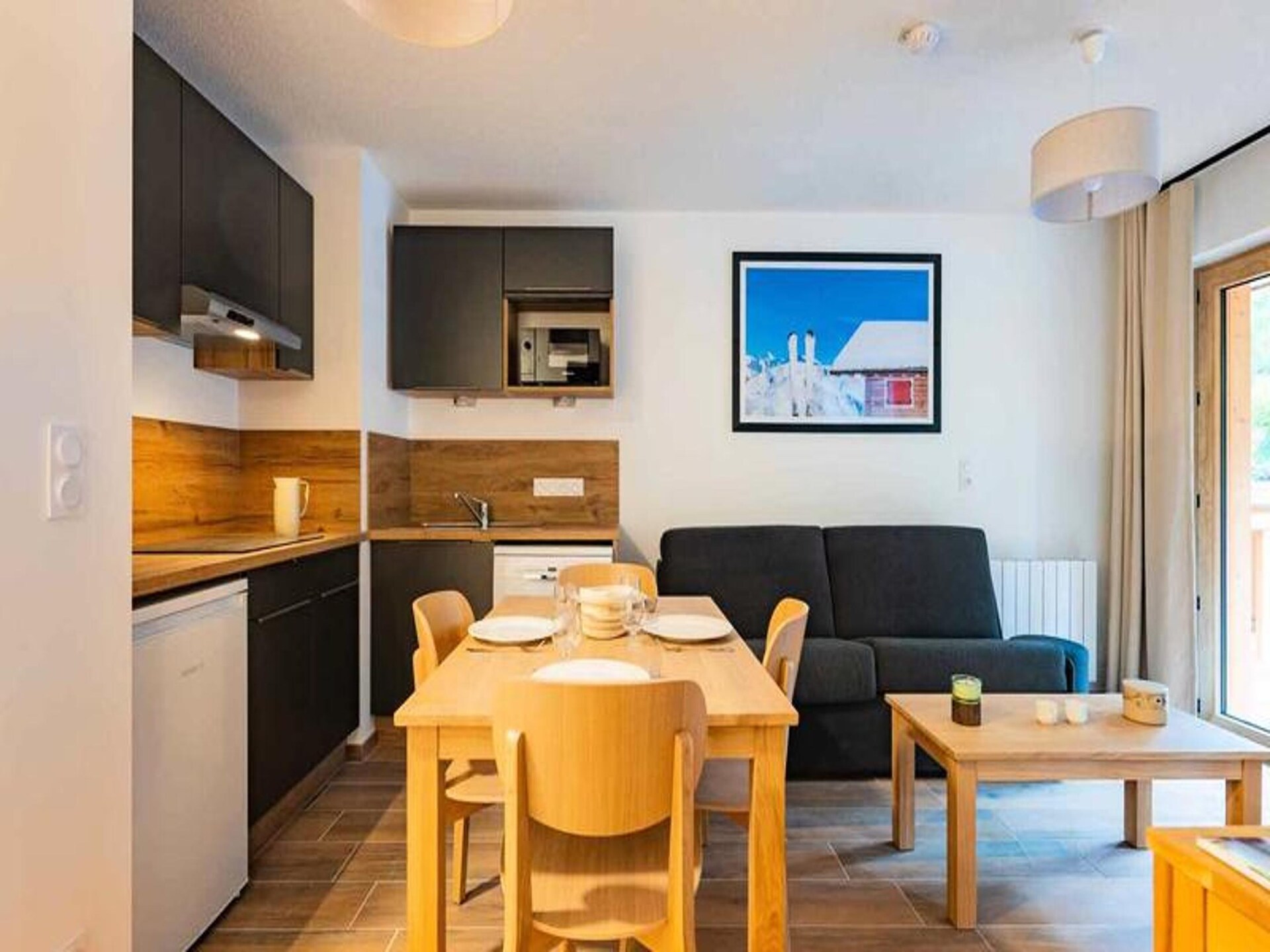 Knus appartement in Vars met balkon, vlakbij de piste - foto 13