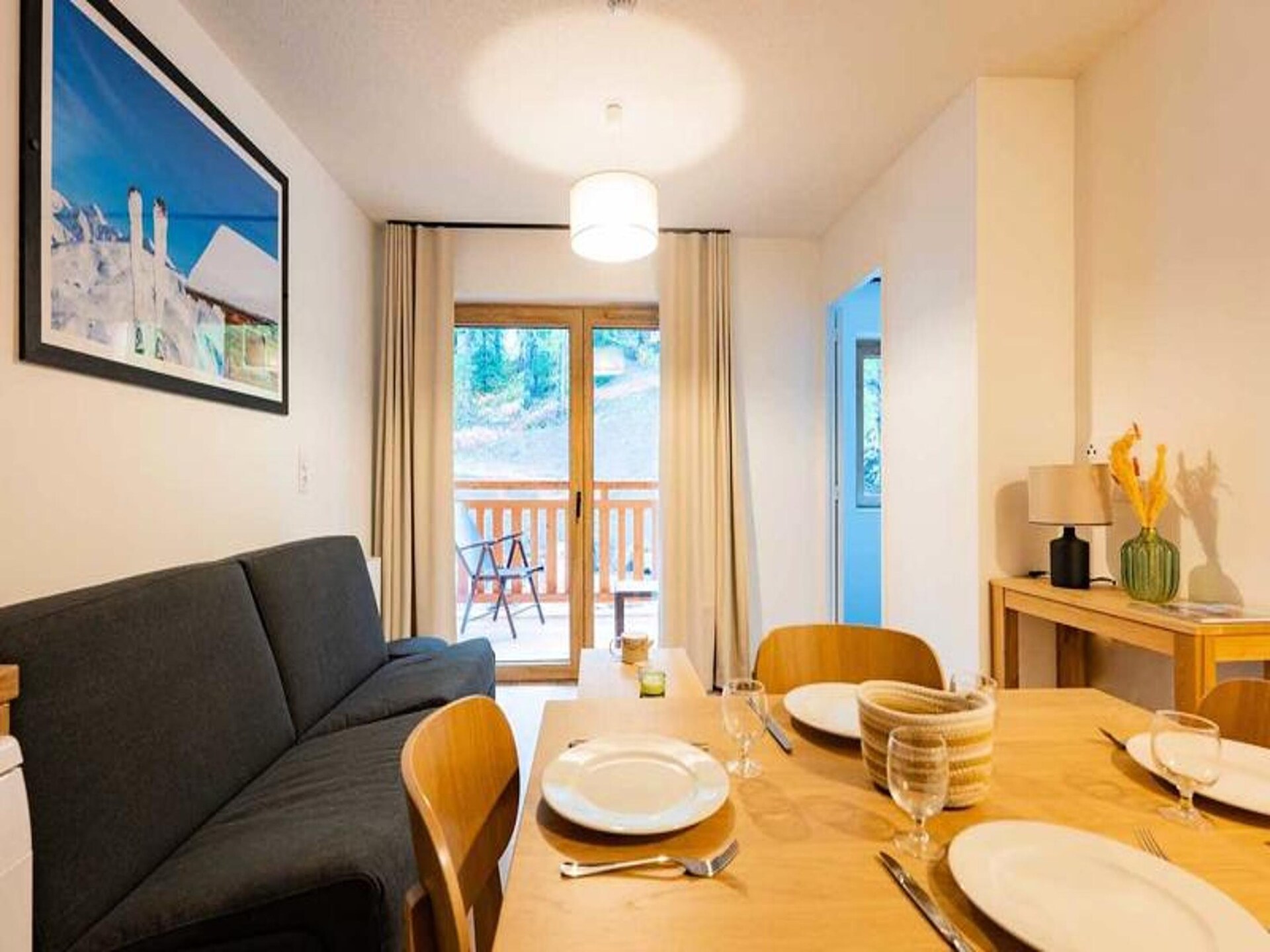 Knus appartement in Vars met balkon, vlakbij de piste - foto 15