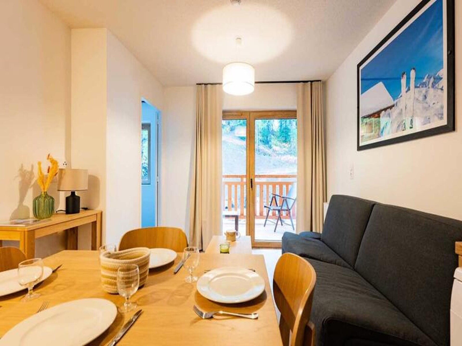 Knus appartement in Vars met balkon, vlakbij de piste - foto 16