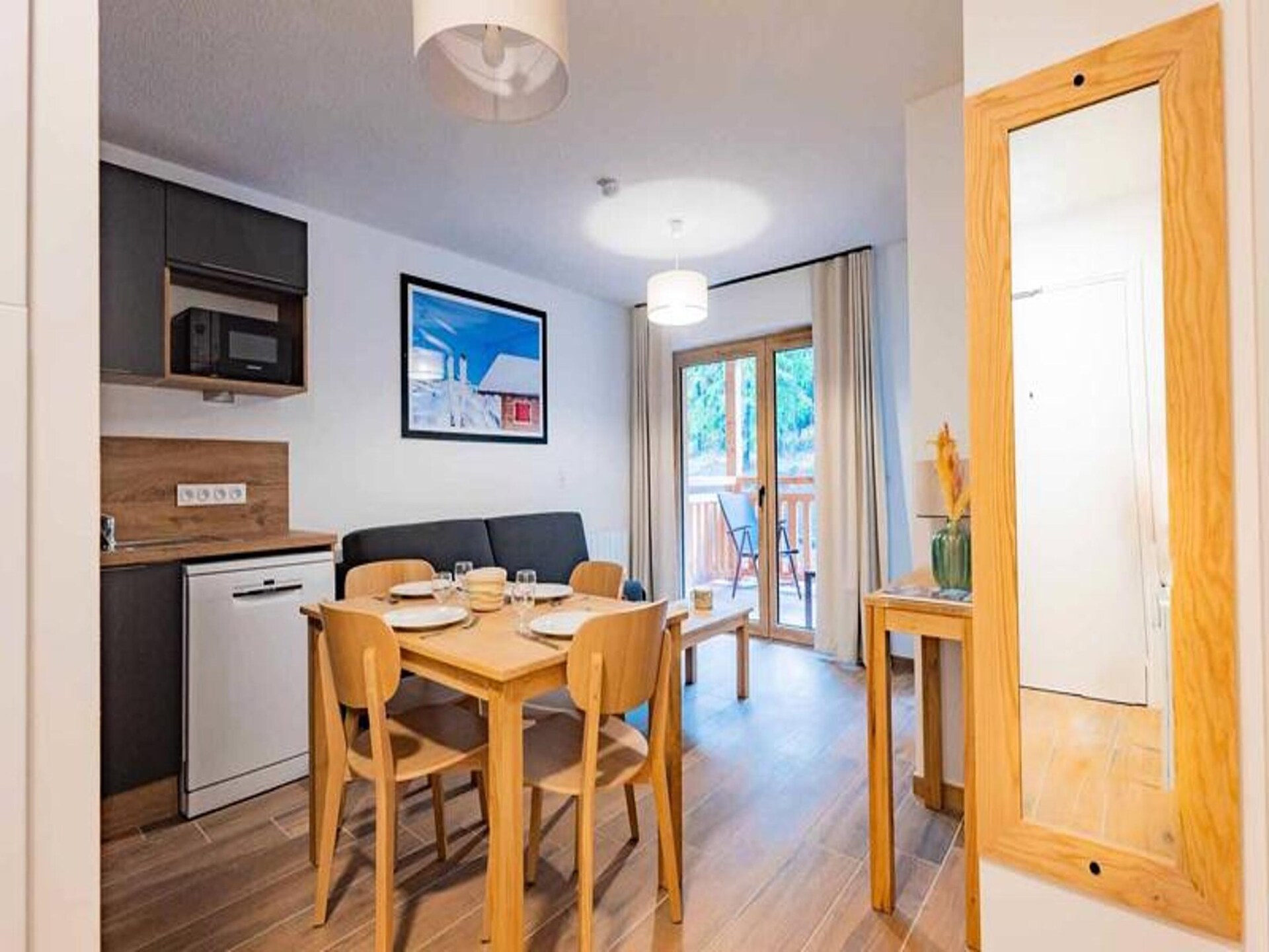 Knus appartement in Vars met balkon, vlakbij de piste - foto 18