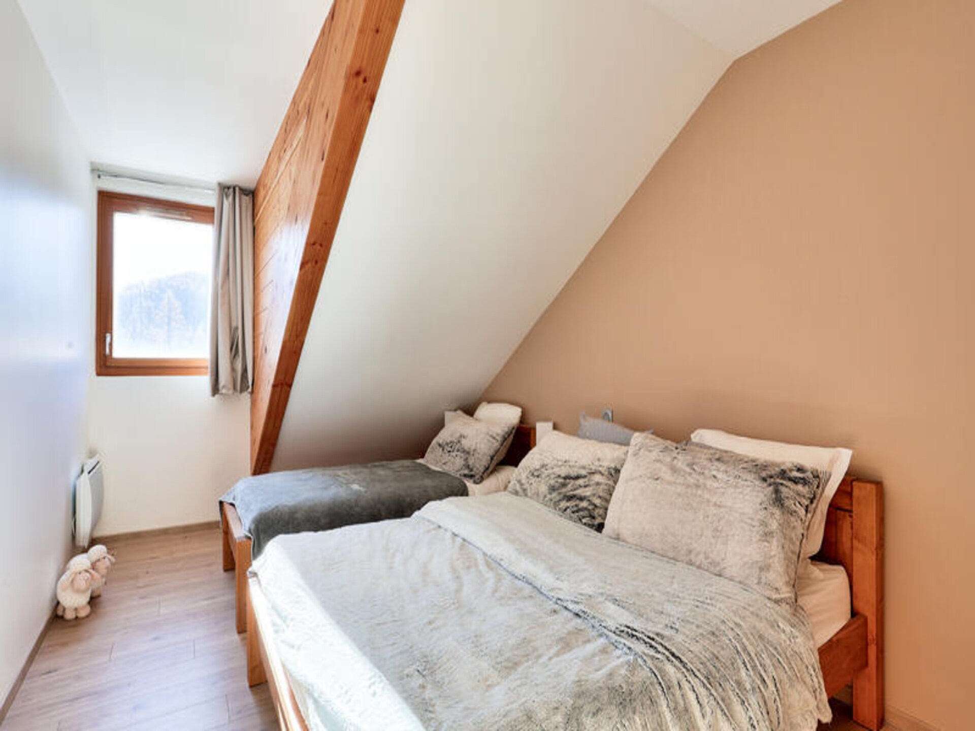 Ruim appartement voor 8 personen met balkon en uitzicht op de bergen in Vars - foto 15