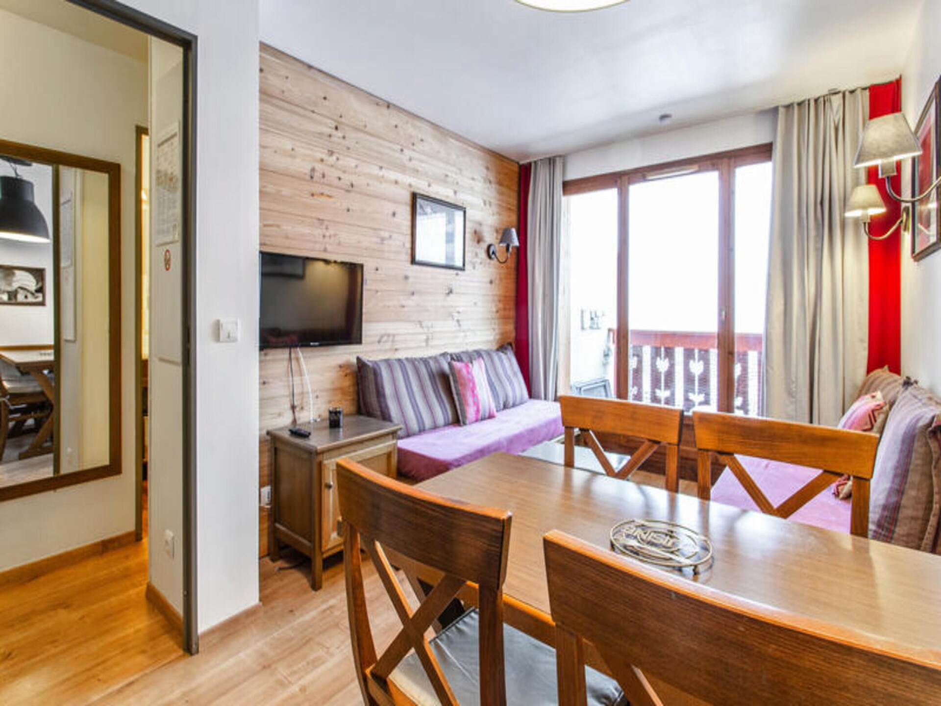 Résidence L'Albane - Knus appartement in Vars met balkon en zwembad - foto 9