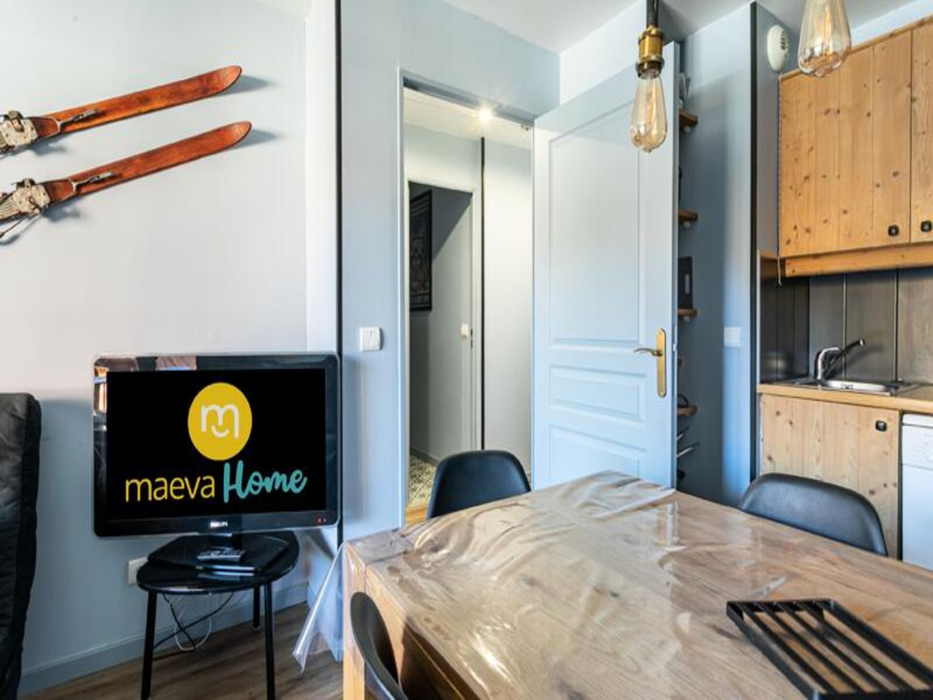 Appartement op de piste in Vars met zwembad en balkon - foto 8
