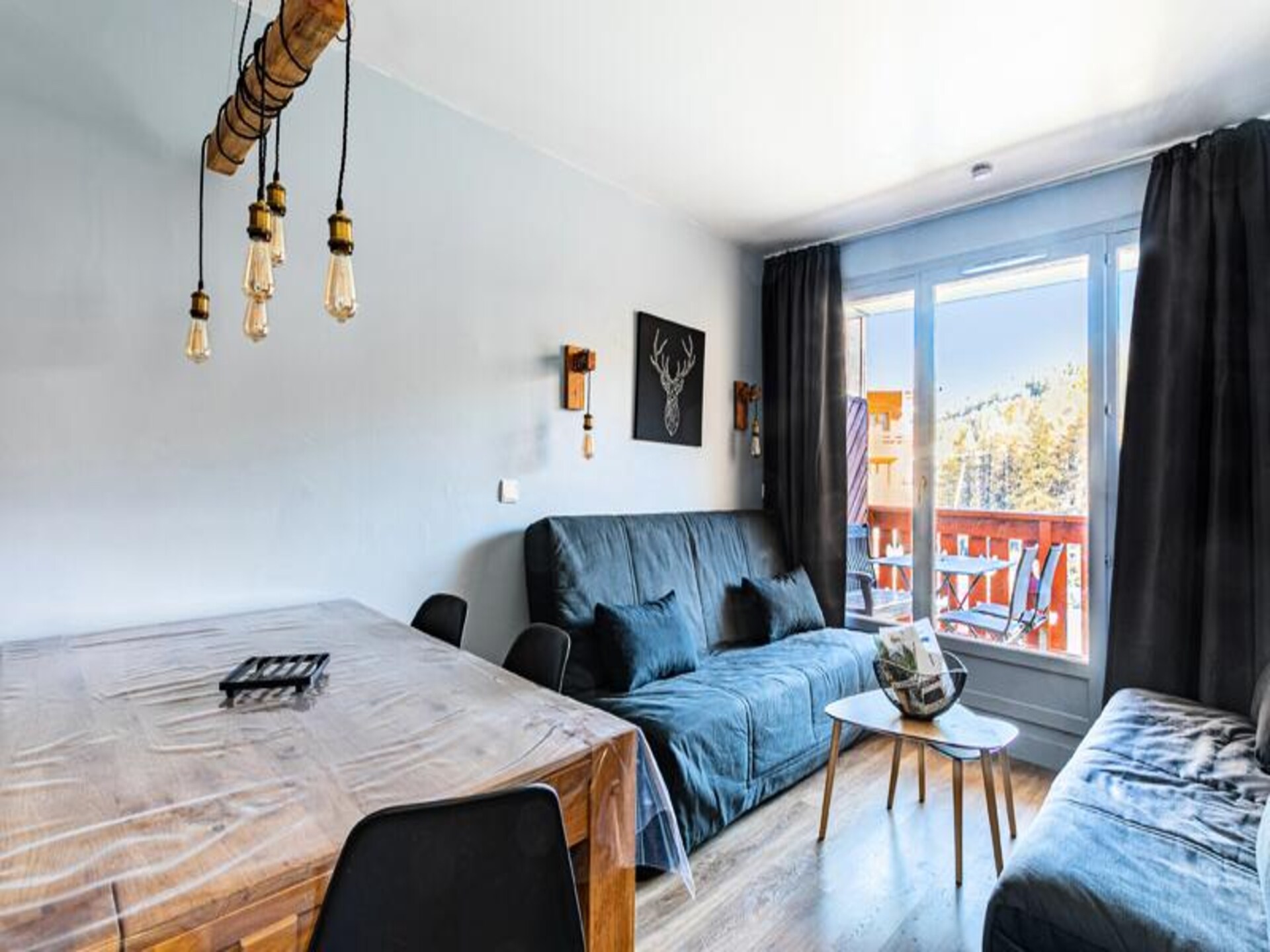 Appartement op de piste in Vars met zwembad en balkon - foto 9